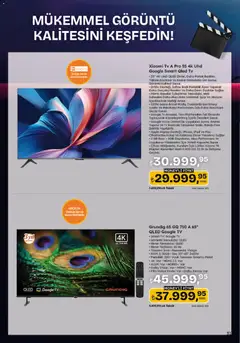 09 Temmuz 2026 tarihinden itibaren geçerli olan Migros kataloğu önizlemesi | Sayfa: 149 | Ürünler: Ipad, TV, Ses
