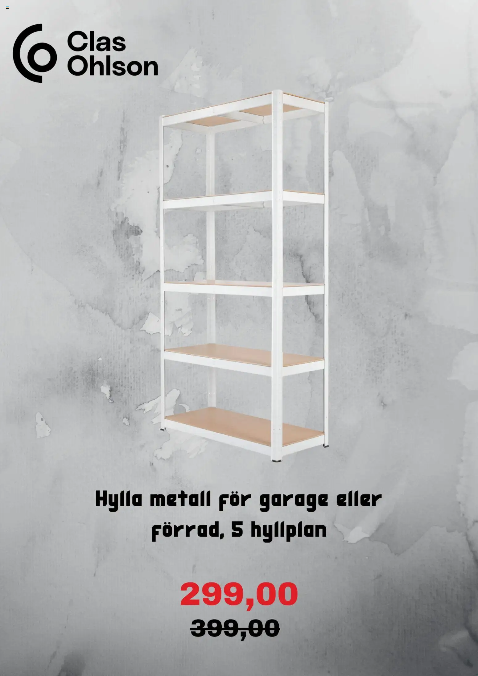 Clas Ohlson reklamblad aktuell från 21/09/2026 | Sida: 2 | Produkter: Hylla