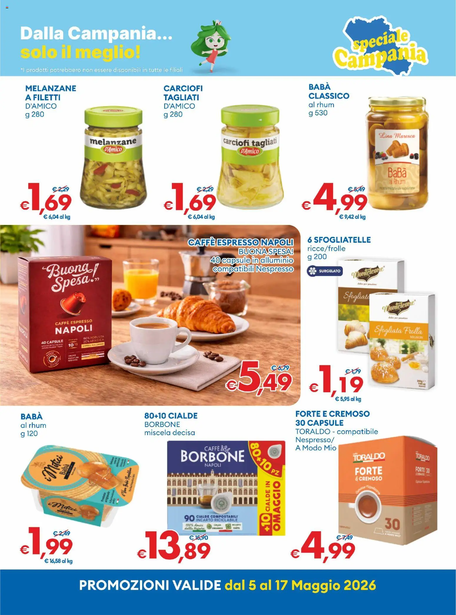 Volantino MD Discount del 05.05.2026 | Pagina: 15 | Prodotti: Caffè, Carciofi, Melanzane, Alluminio