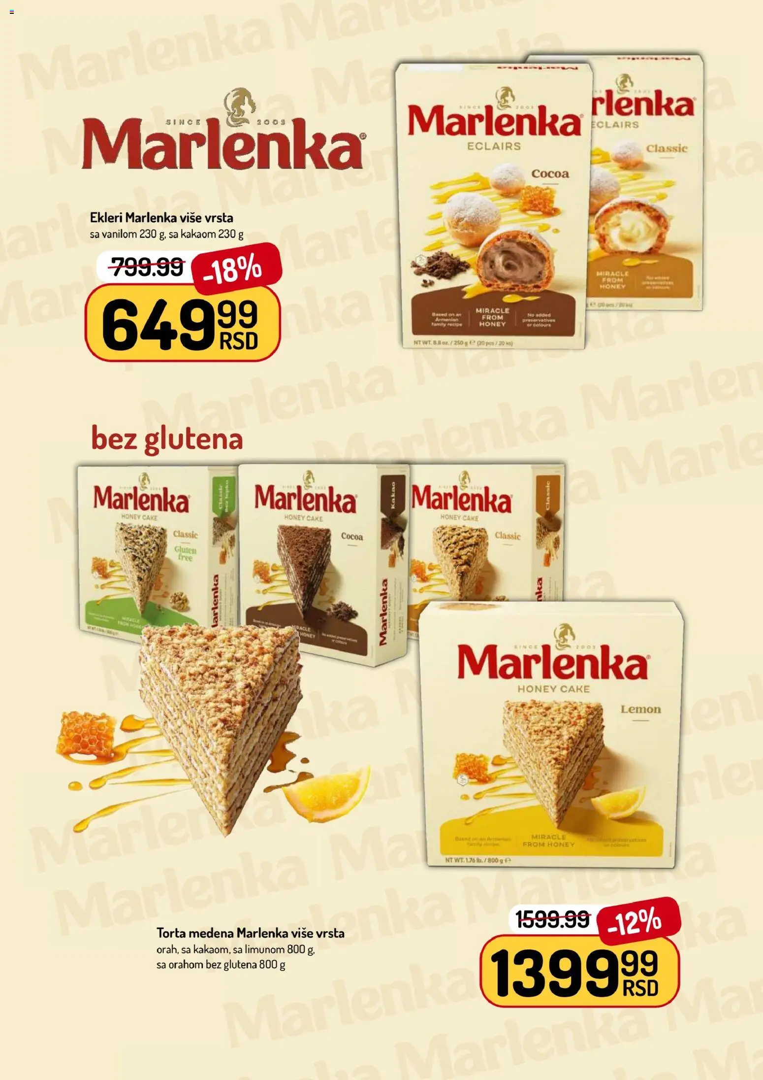 Aman katalog - važi od 20.07.2026 | Strana: 14 | Proizvode: Torta