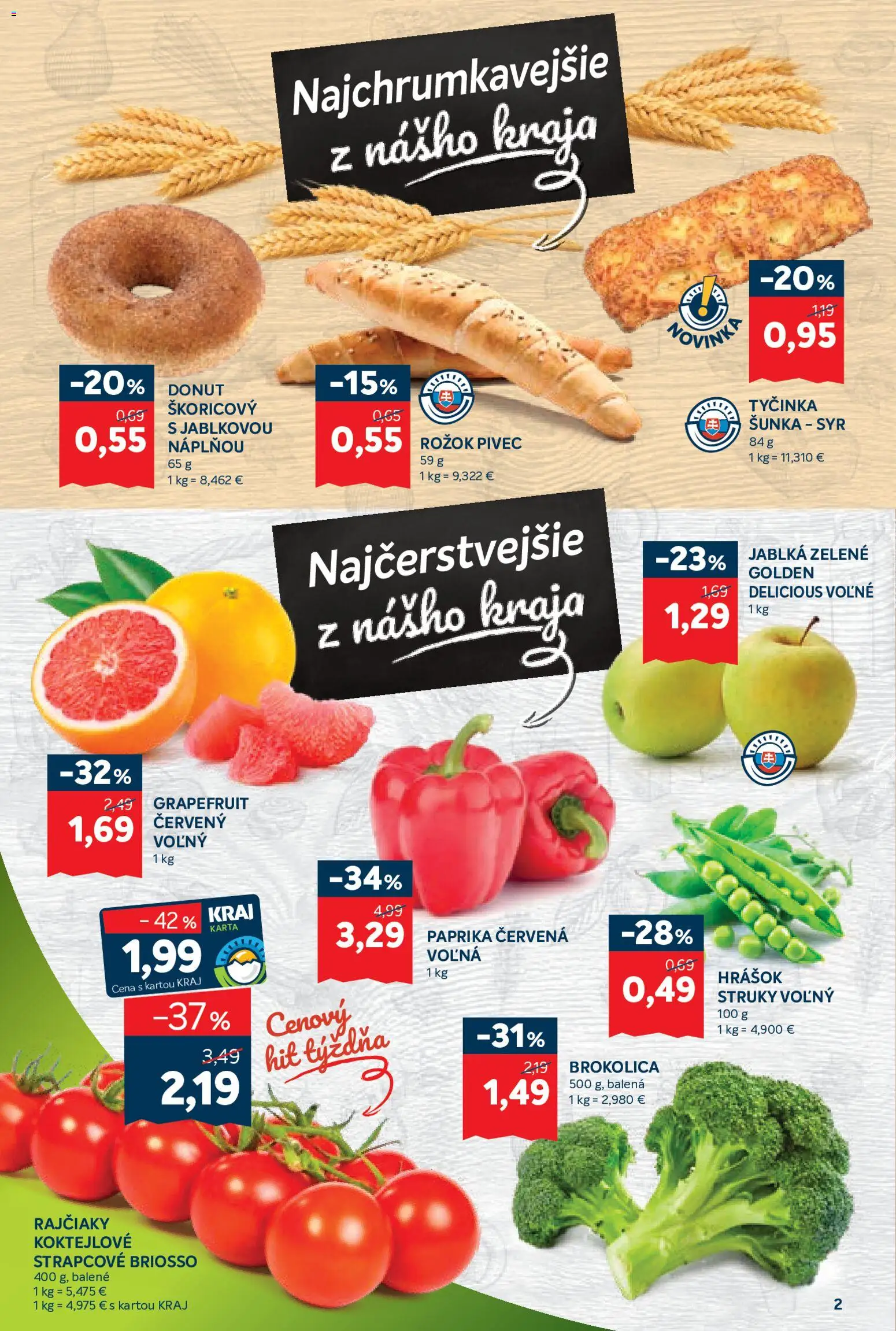 Nové Kraj akcie – leták je platný od 14.05.2026 | Strana: 2