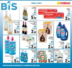 Anteprima del volantino Conad volantino valido a partire dal 15/07/2026 | Pagina: 4 | Prodotti: Sapone, Dentifricio, Lavatrice, Lavastoviglie