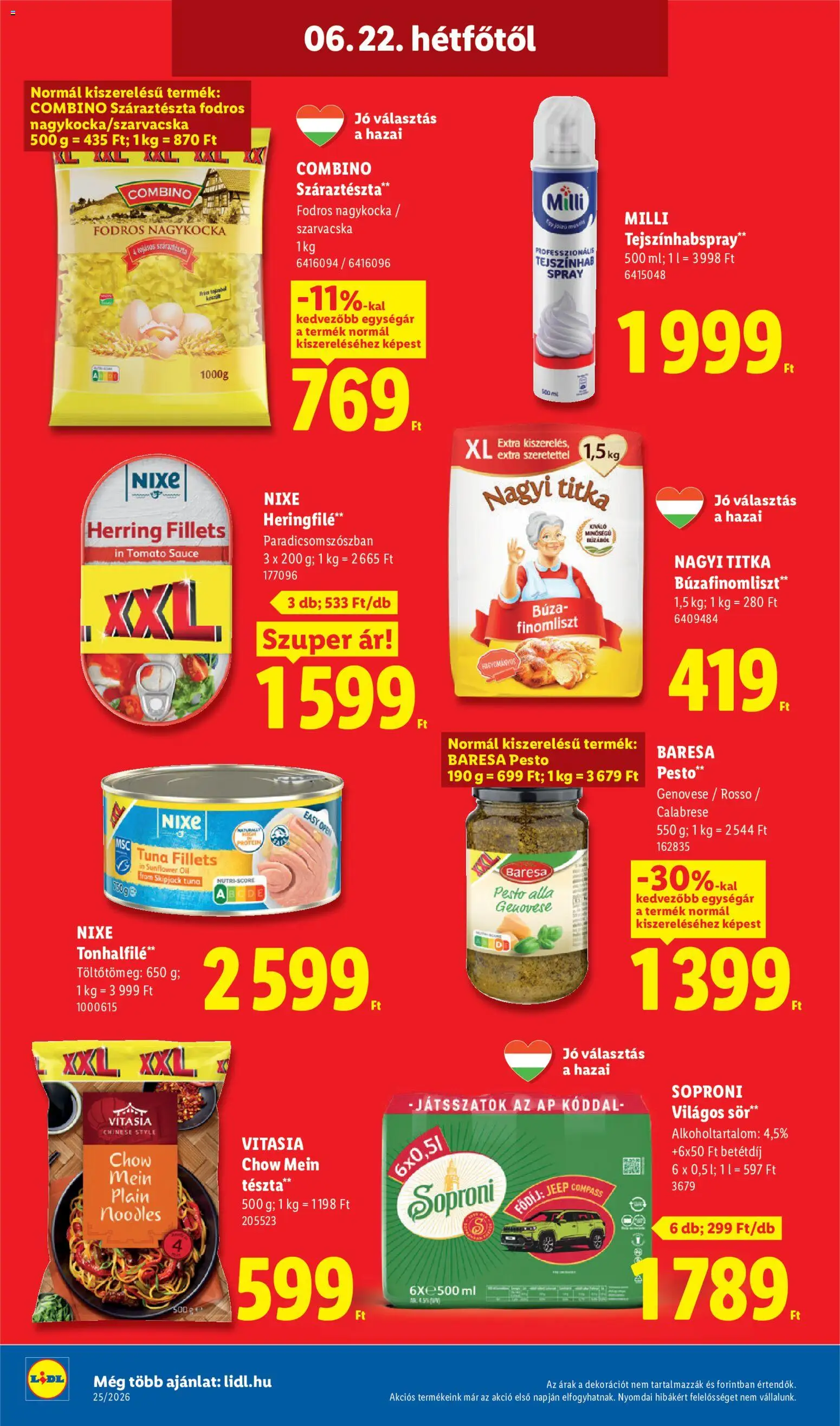 Lidl akciós ujság - amely érvényes a következő dátumtól: 18.06.2026 | Oldal: 76
