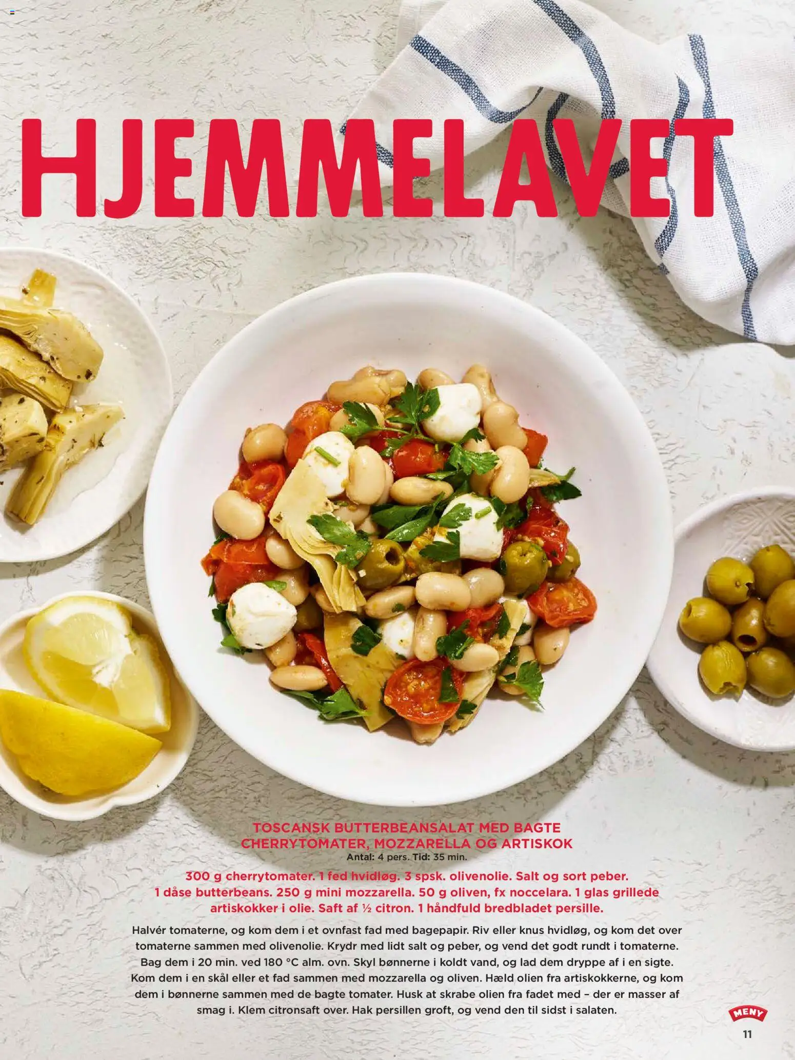 Meny tilbudsavis – gyldig fra 31/07/2026 | Side: 11 | Produkter: Salt, Mozzarella, Artiskok