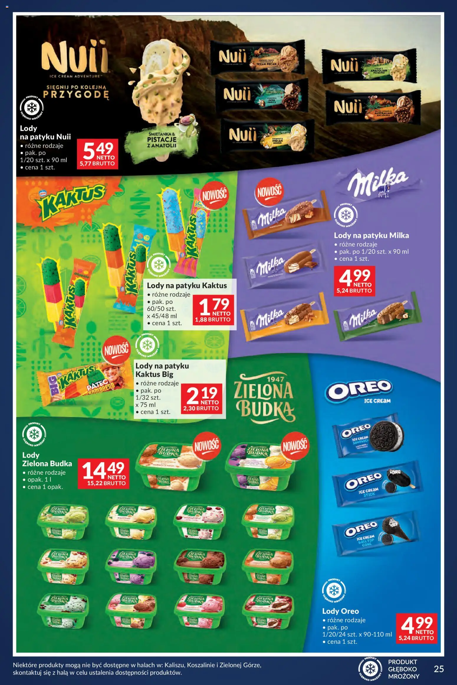 Makro gazetka - Lato pełne inspiracji od 04.08.2026 | Strona: 16 | Produkty: Sandwich, Milka, Lody na patyku, Lody