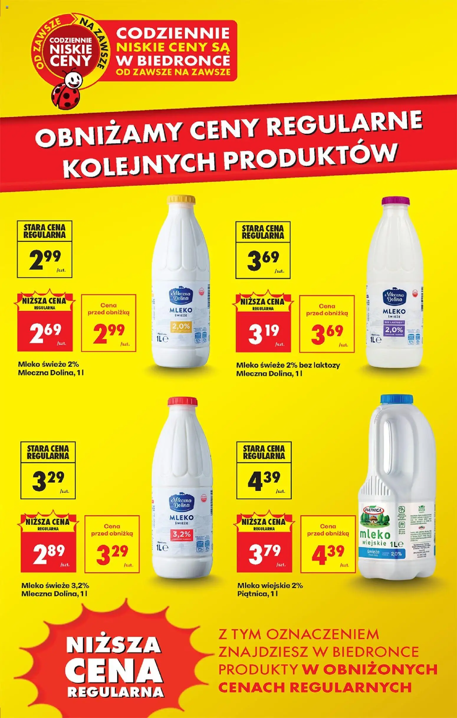 Biedronka Polsko leták od 13.04.2026 | Strana: 7 | Produkty: Mléko