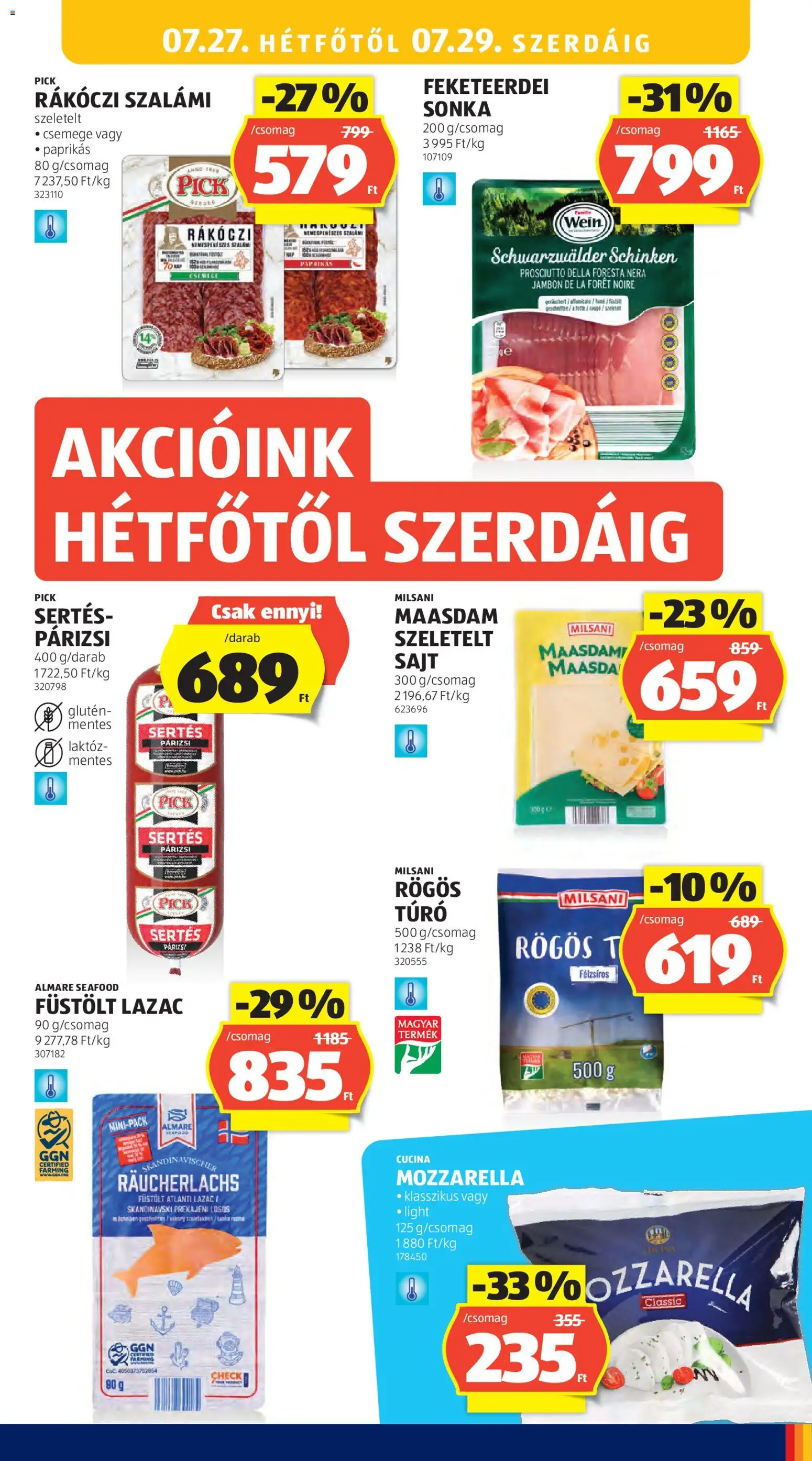 Aldi akciós ujság - amely érvényes a következő dátumtól: 2026.07.23. | Oldal: 29