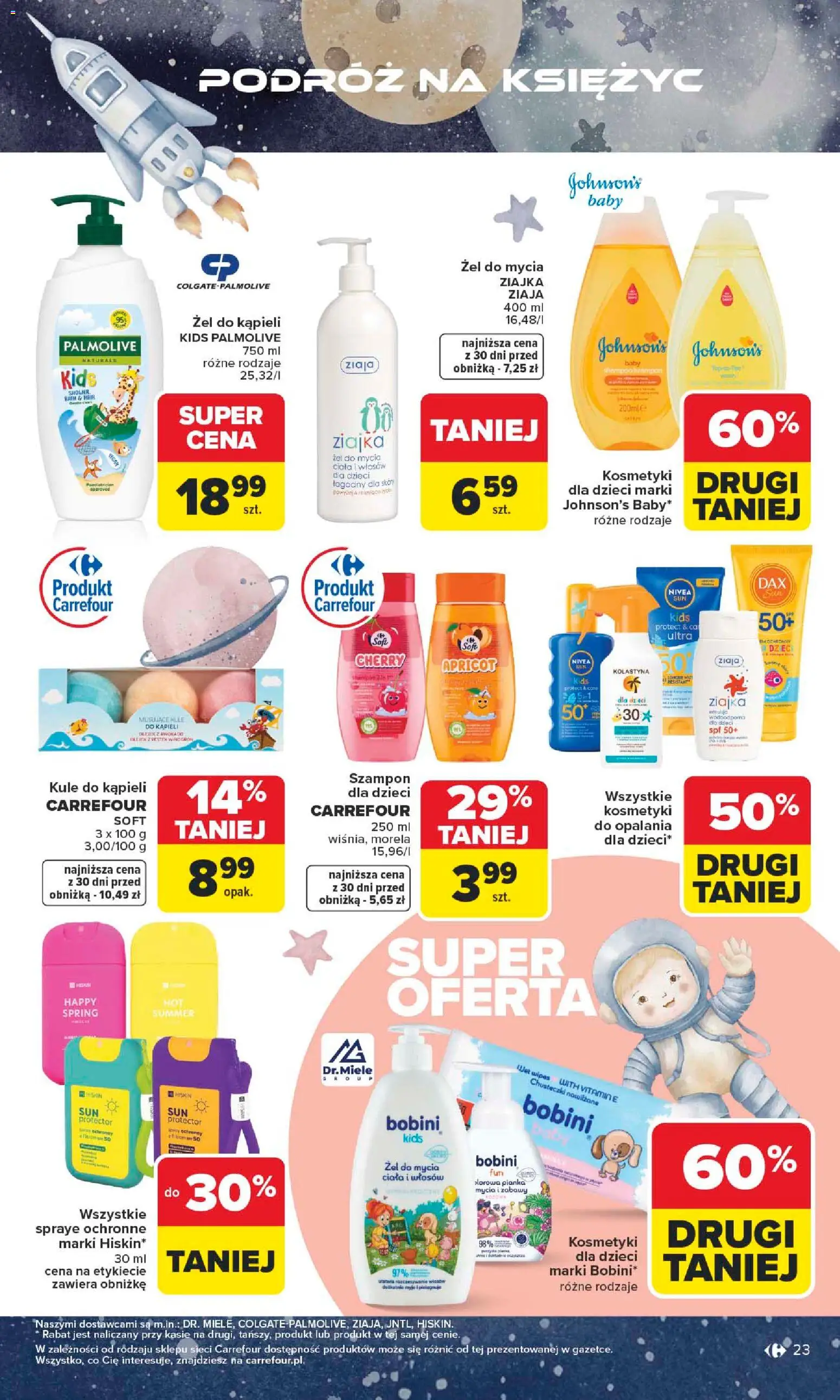 Carrefour gazetka - Dzień Dziecka od 18.05.2026 | Strona: 23 | Produkty: Kosmetyki, Szampon