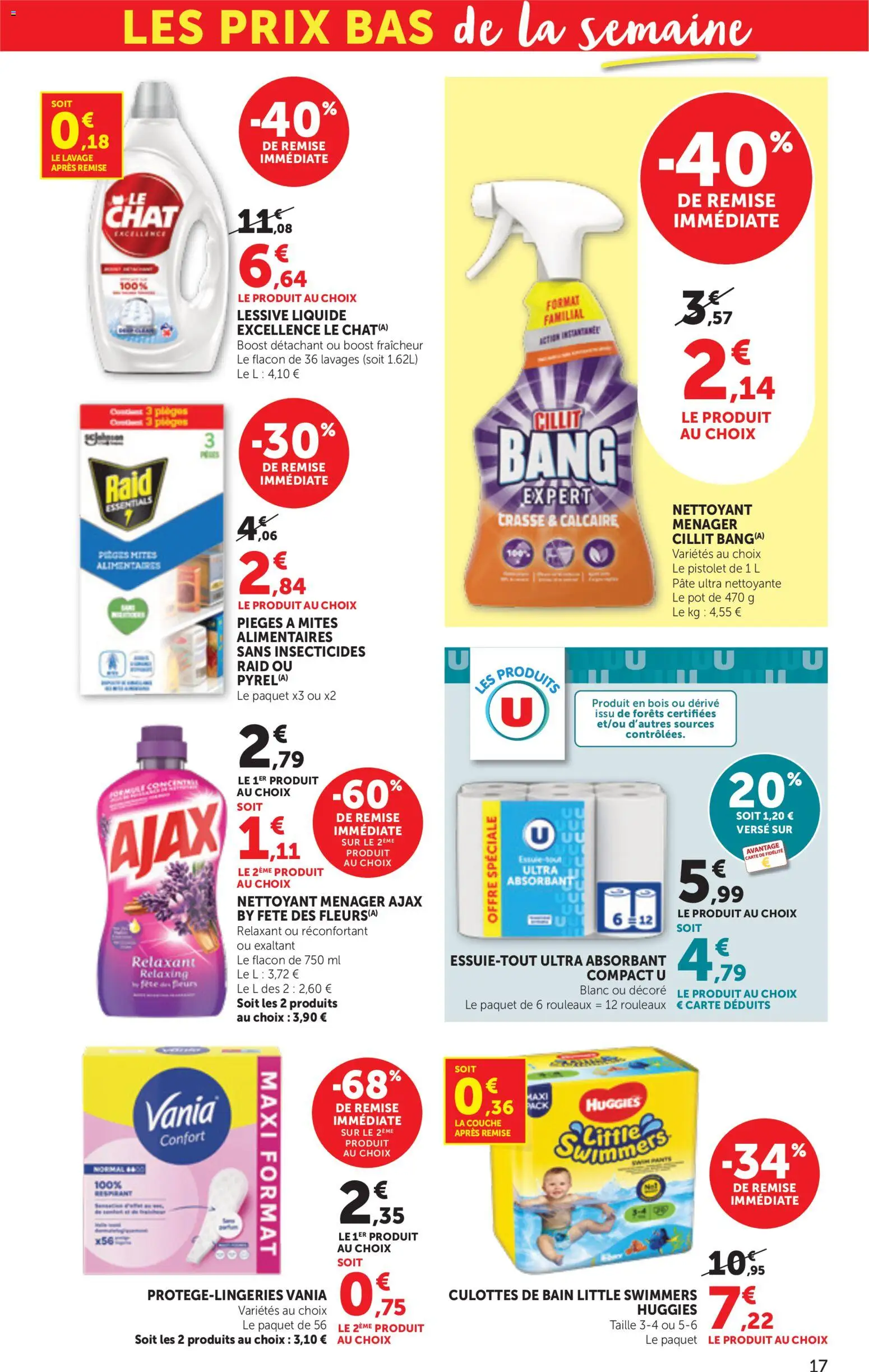 {H1} | Page: 17 | Produits: Lessive Liquide, Détachant, Lessive