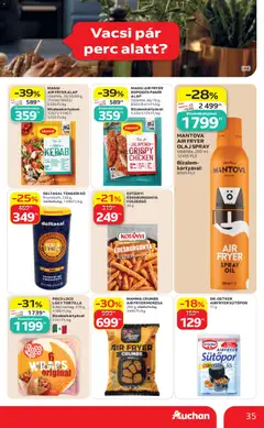 DR. OETKER AIRFRYER SÜTŐPOR, 11 g - amely érvényes a következő dátumtól: 2026.10.08. | Oldal: 35