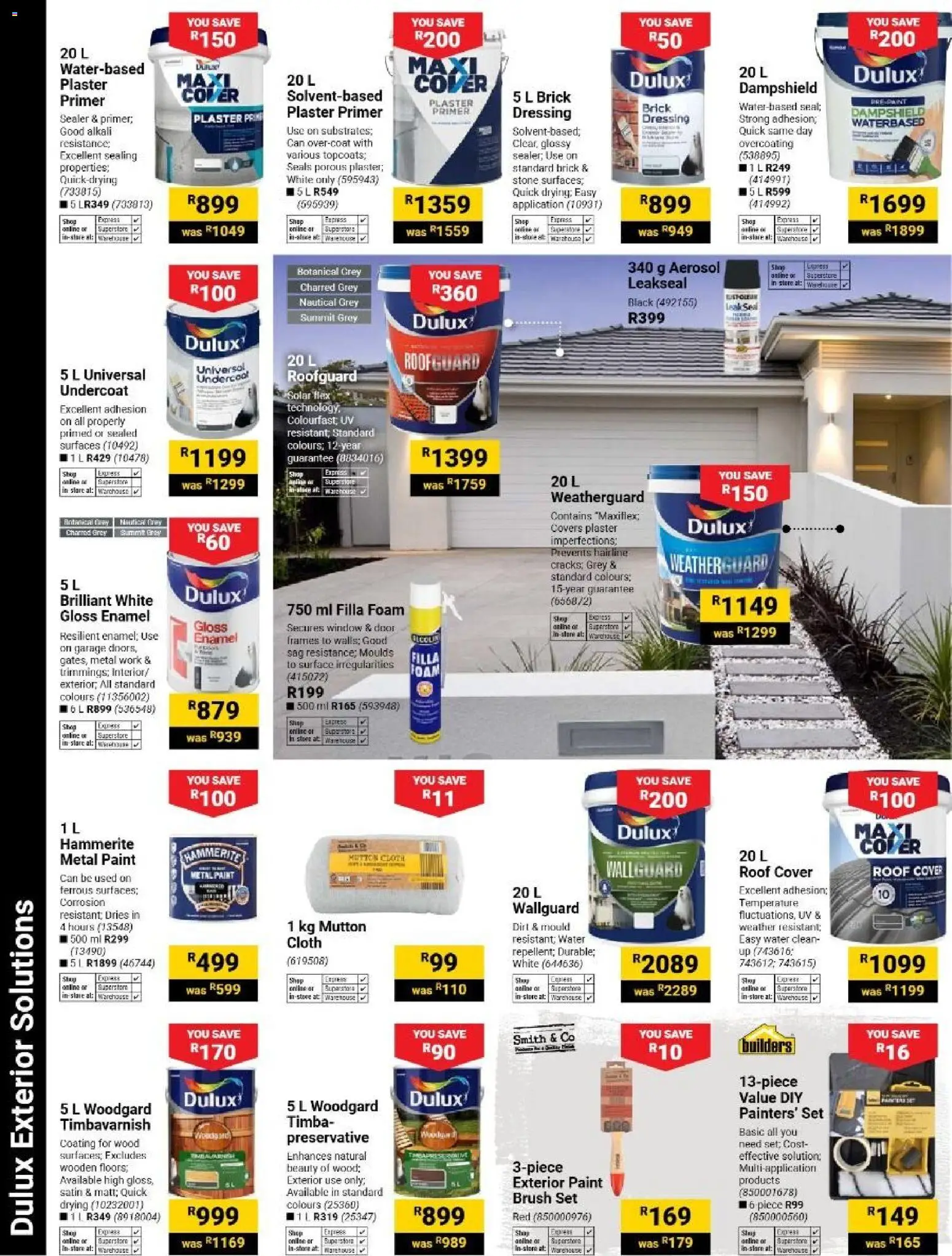 New Builders catalogue – valid from 06/10/2026 | Page: 26 | Products: Cover, Dressing, Plaster, Foam