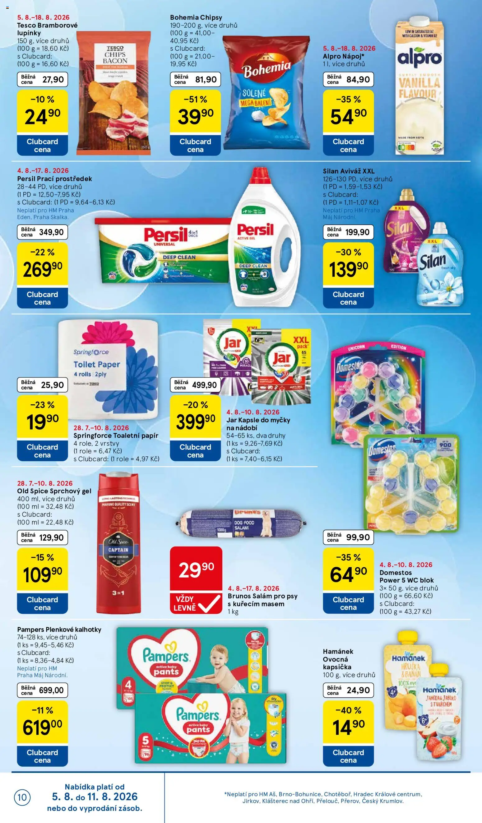 Tesco leták - Hypermarket od 05.08.2026 | Strana: 10