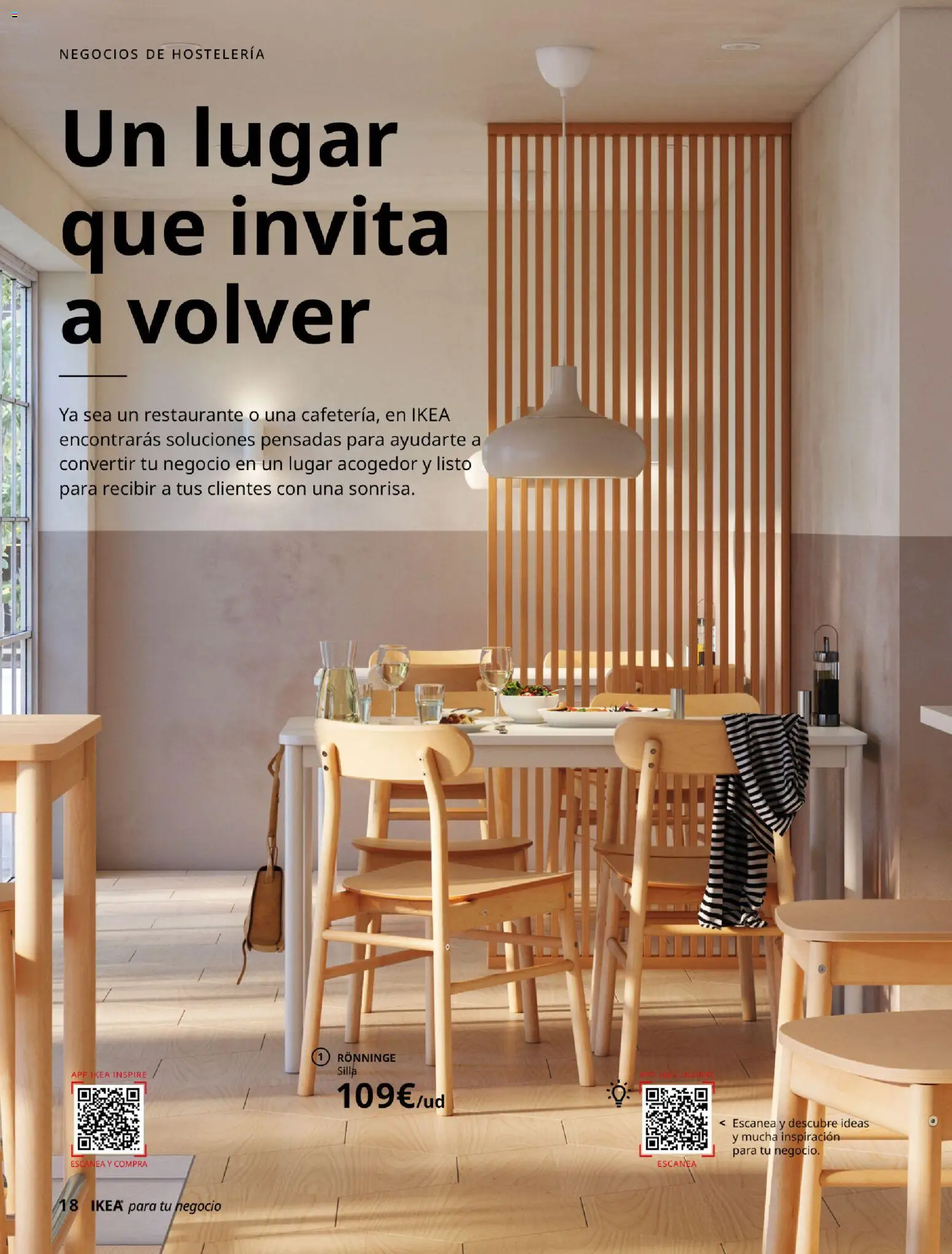 IKEA - IKEA para tu negocio │ válido desde el 01/09/2026 | Página: 18 | Productos: Silla