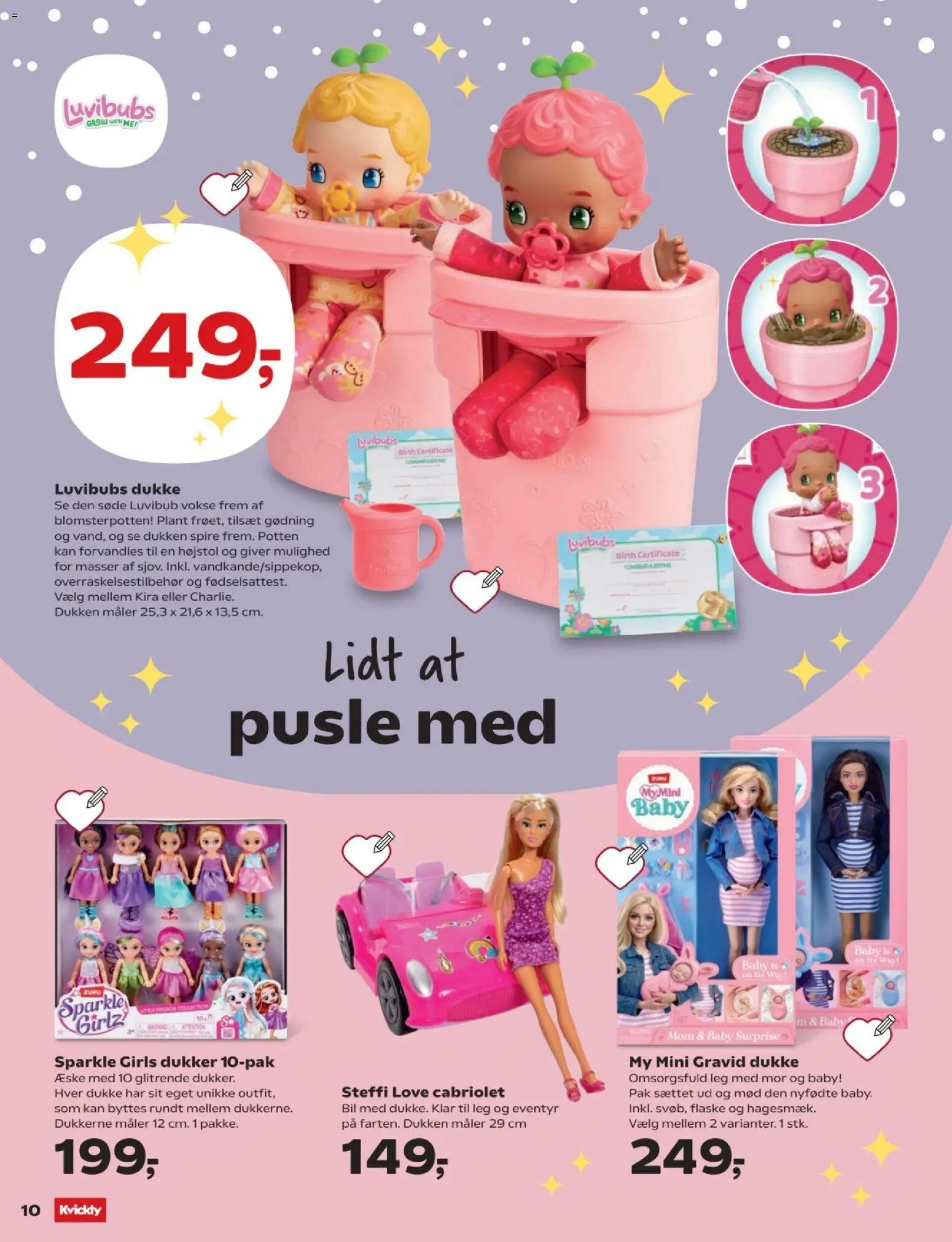 Kvickly tilbudsavis – gyldig fra 09/10/2026 | Side: 10 | Produkter: Is, Søm