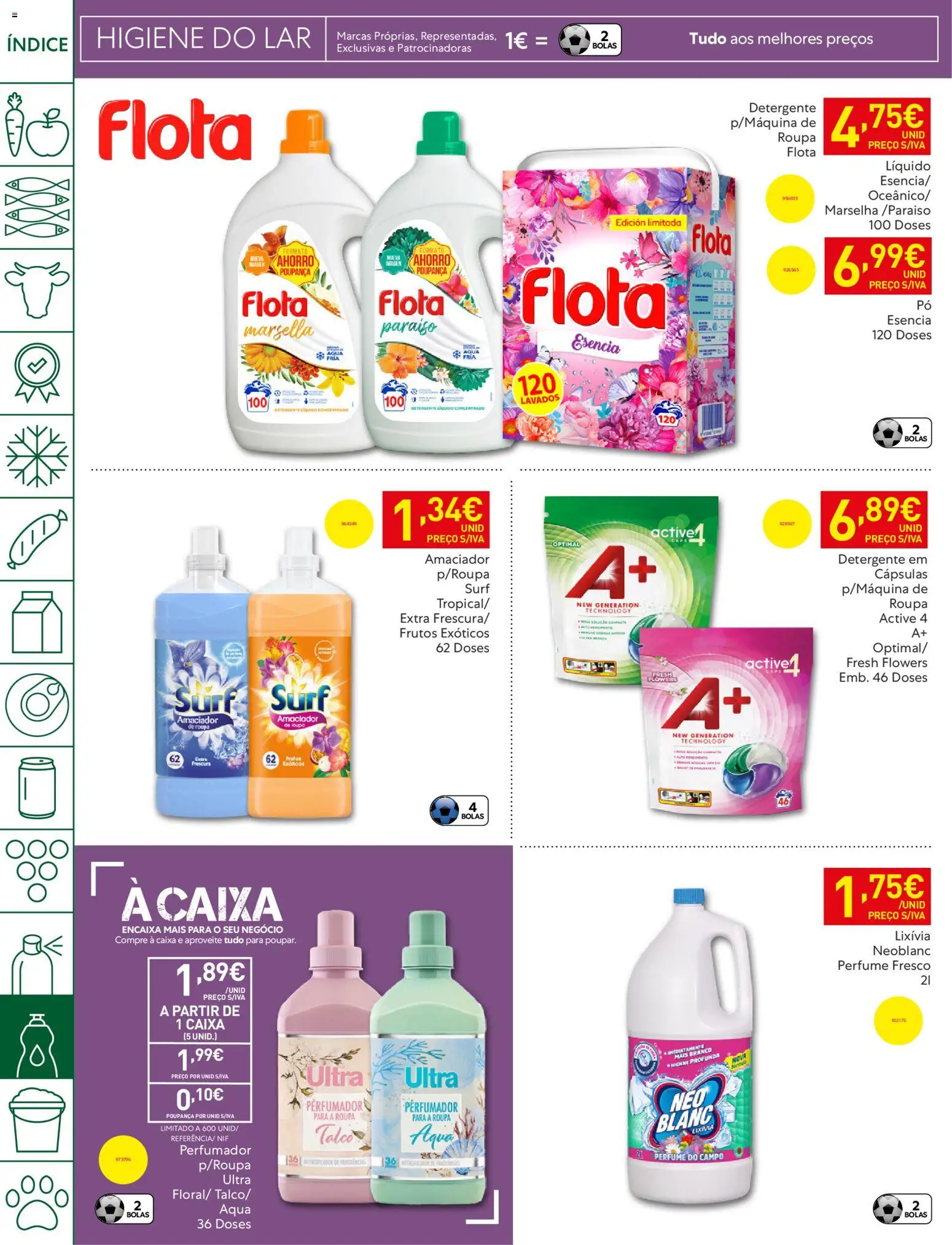Recheio folheto │ válido de 05.05.2026 | Página: 48 | Produtos: Agua, Perfume, Amaciador de roupa, Caixa