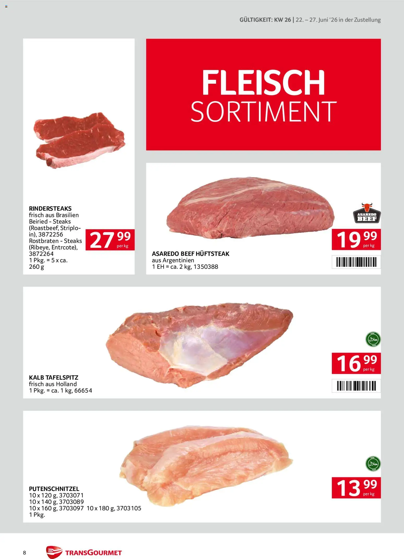 Transgourmet - Broschüre gültig ab 22.06.2026 | Seite: 8