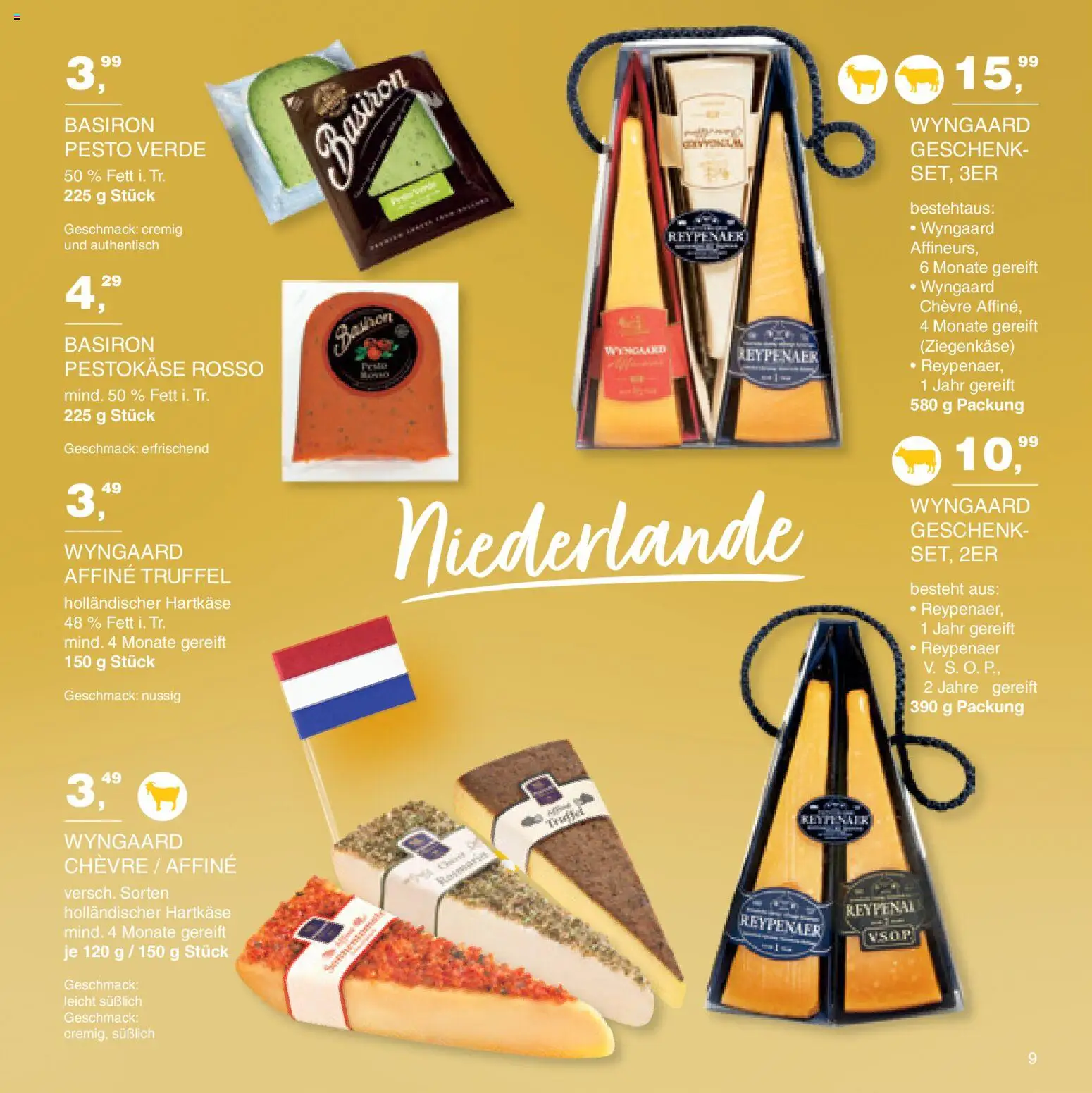 Handelshof Käse-Spezialitäten – gültig ab 15.10.2026 | Seite: 9 | Produkte: Ziegenkäse