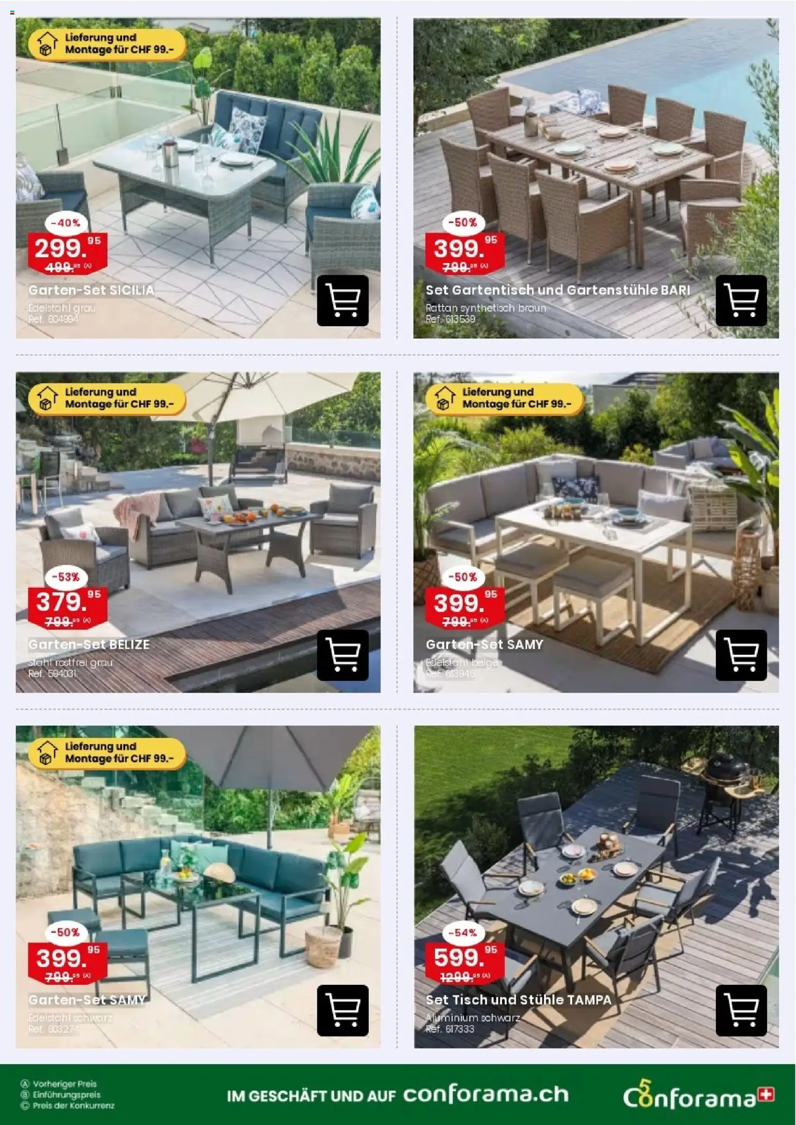 Conforama aktionen Tische & Stühle – gültig ab 07.10.2026 | Seite: 5 | Produkte: Tisch