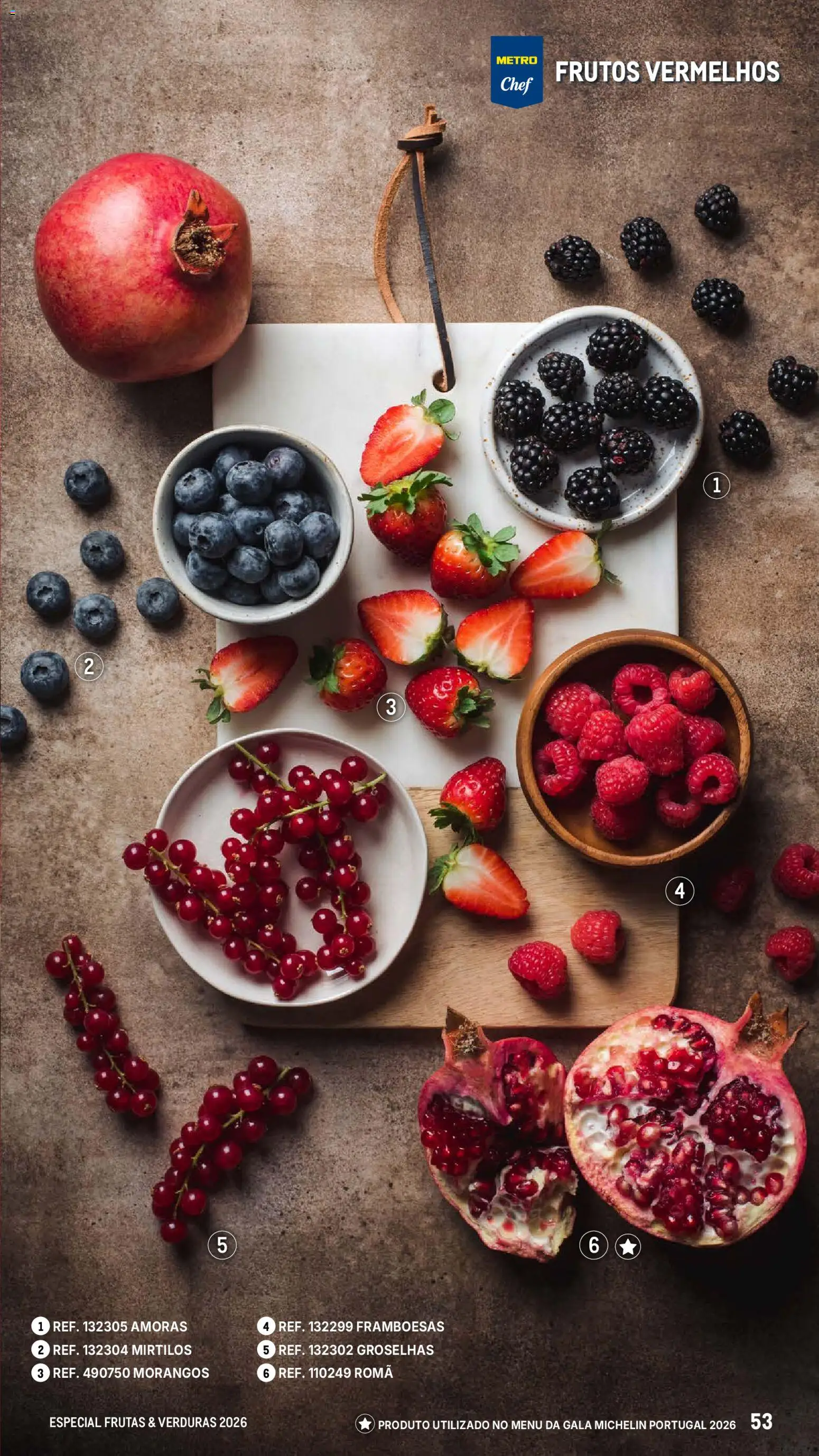 Makro Especial Frutas e Verduras 2026 │ válido de 06.03.2026 | Página: 53 | Produtos: Framboesas, Morangos, Mirtilos, Amoras