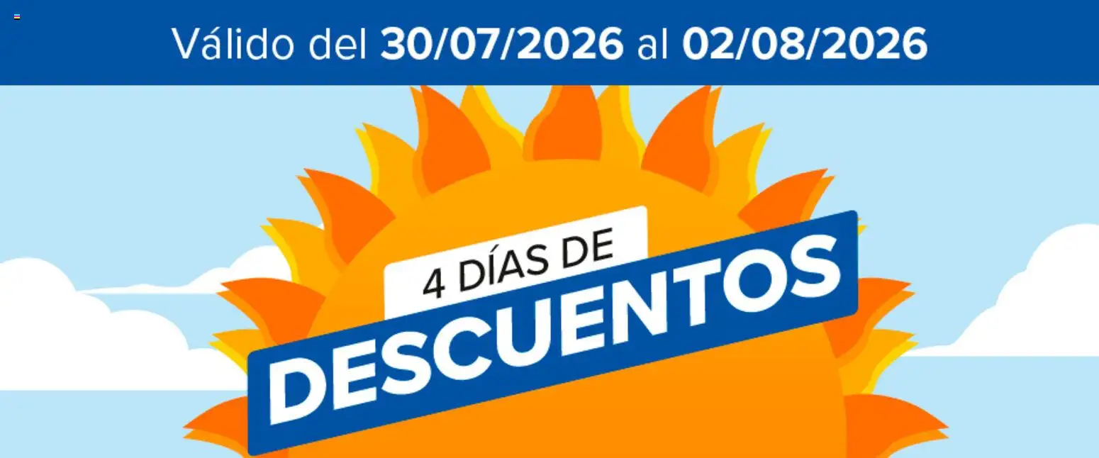Costco 4 días de descuentos │ válido desde el 30/07/2026 | Página: 1