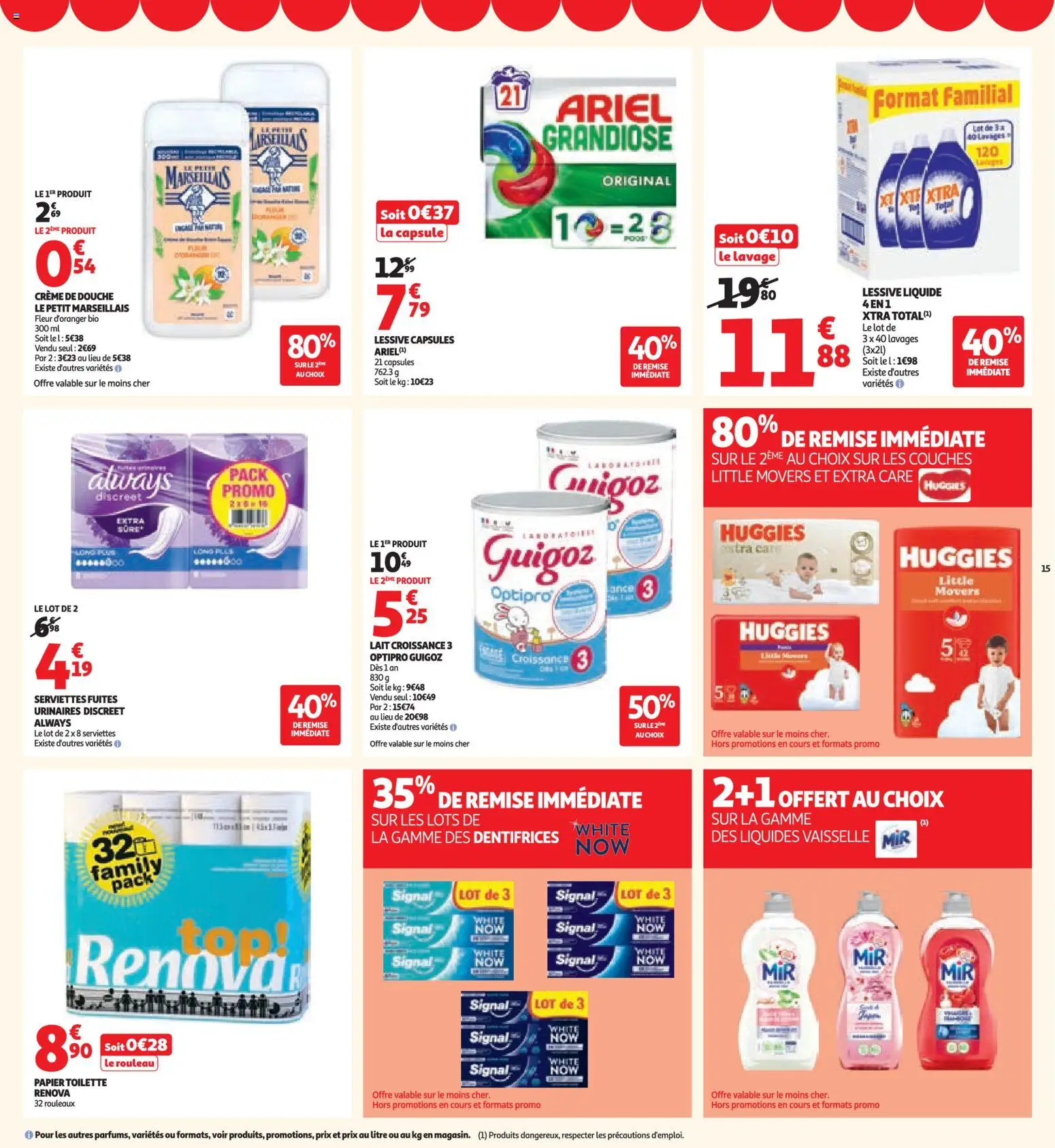 {H1} | Pagina: 15 | Producten: La, Douche, Capsule, Crème