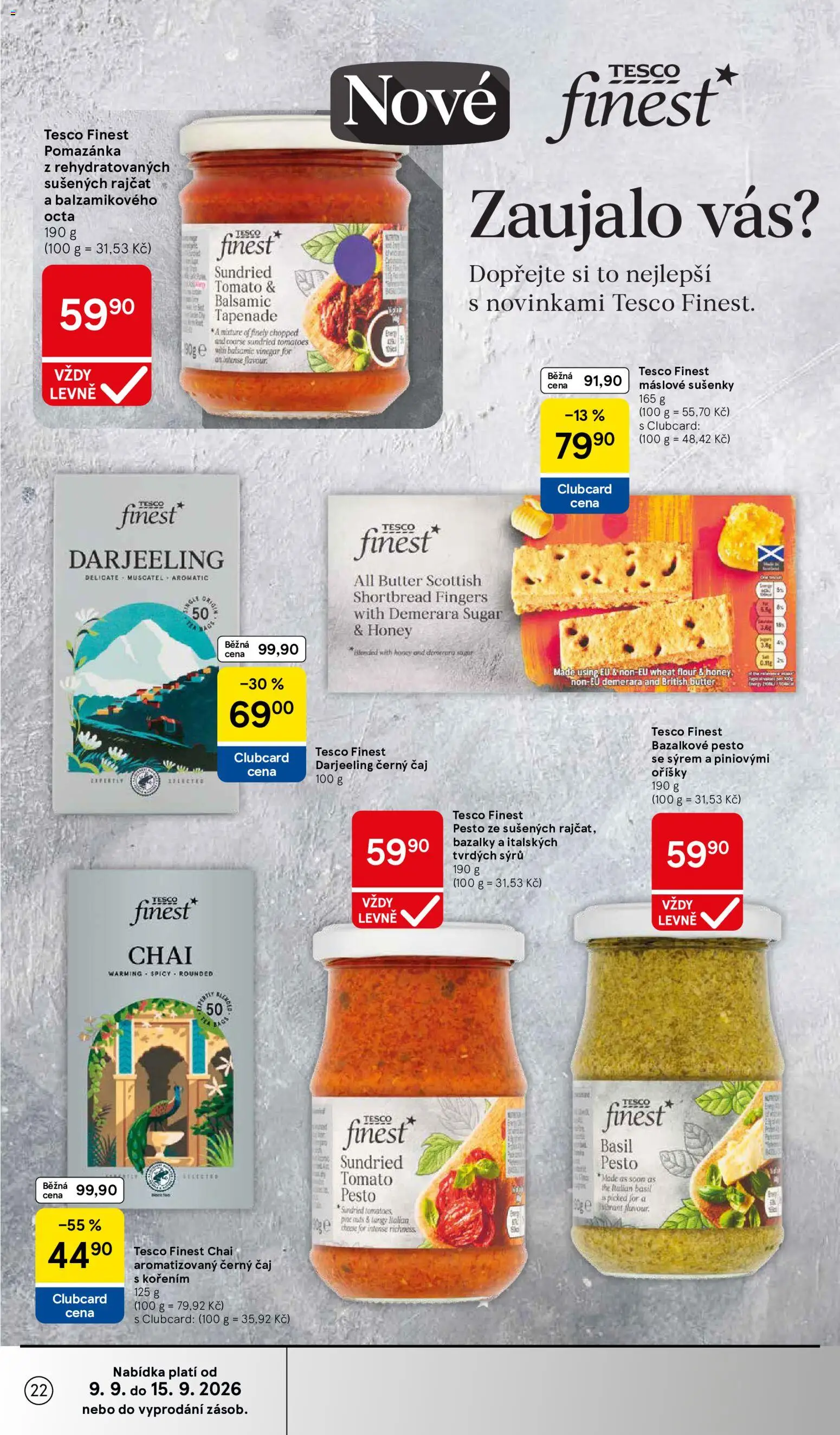 Tesco leták - Hypermarket od 09.09.2026 | Strana: 22