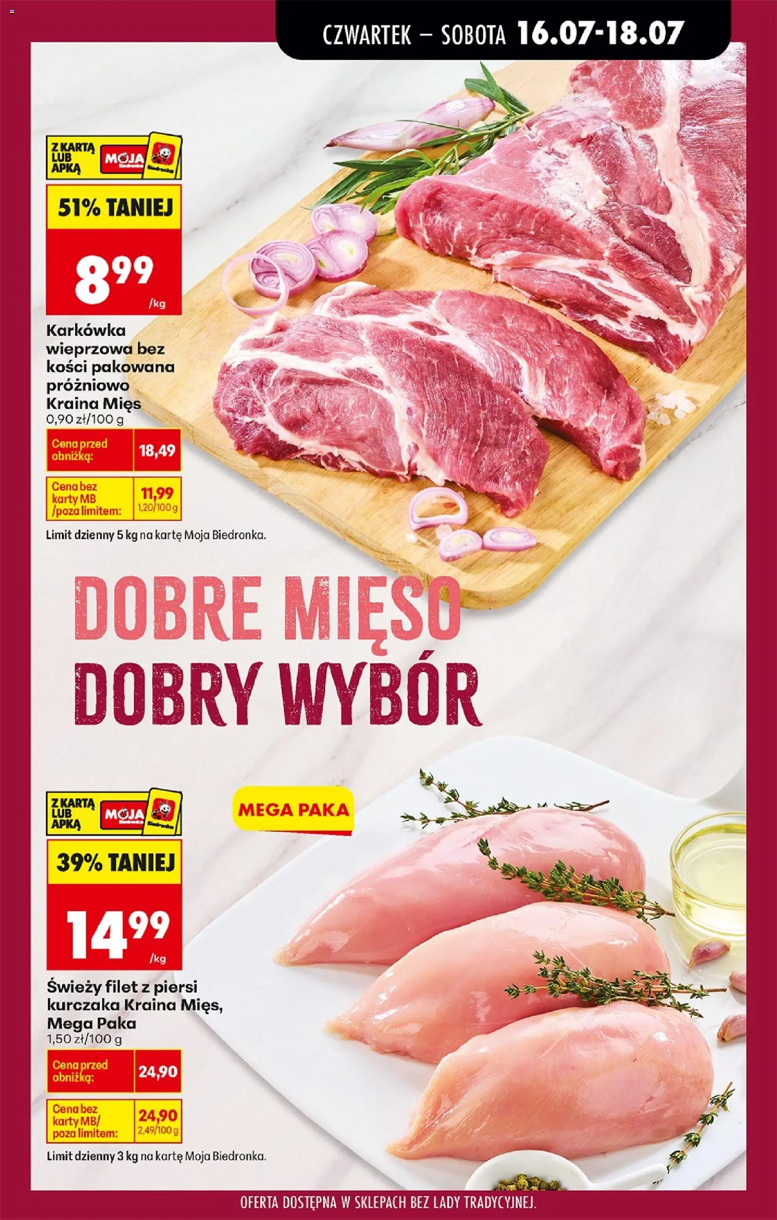 Biedronka Polsko leták - Codziennie niskie ceny od 16.07.2026 | Strana: 29 | Produkty: Filet, Karty