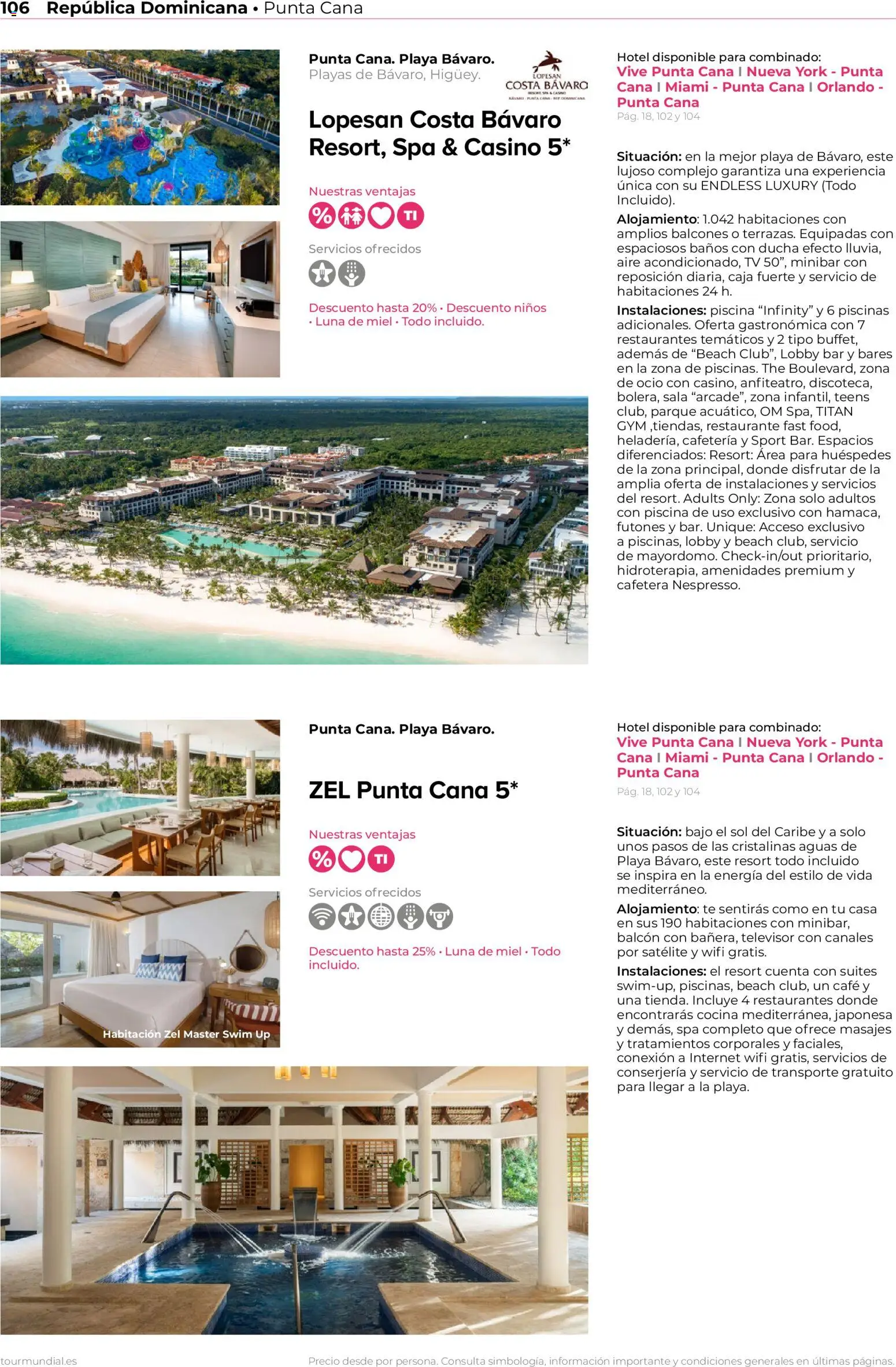 Viajes El Corte Inglés Norteamérica y Caribe │ válido desde el 01/01/2026 | Página: 106 | Productos: Miel, Café, Cafetera, Ducha