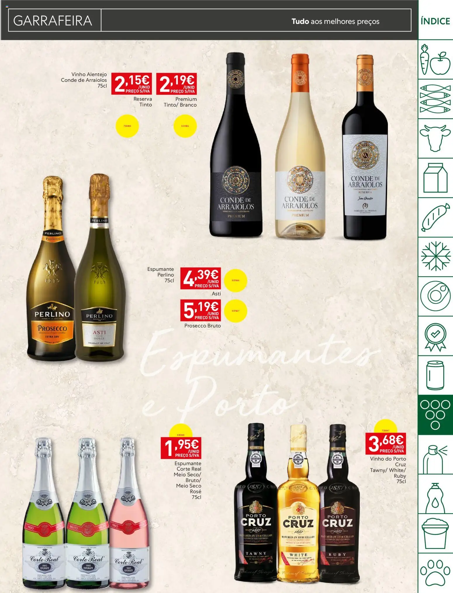 Recheio folheto │ válido de 07/07/2026 | Página: 33 | Produtos: Espumante, Prosecco, Vinho