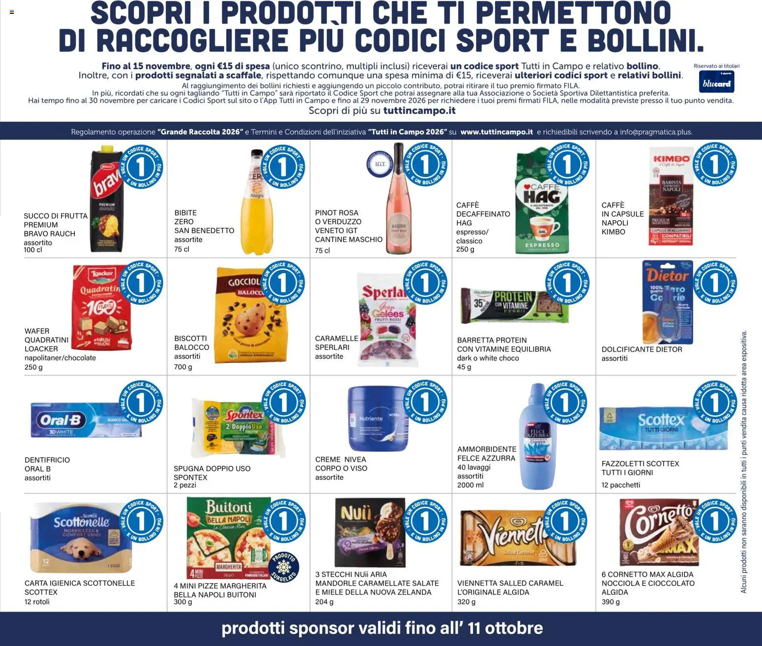 Volantino Il Gigante del 21/09/2026 | Pagina: 19 | Prodotti: Ammorbidente, Fazzoletti, Biscotti, Bibite