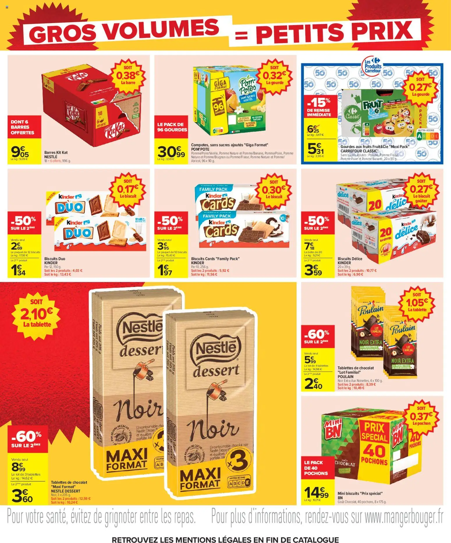 {H1} | Page: 12 | Produits: Poids, Noisettes, Chocolat, Biscuits