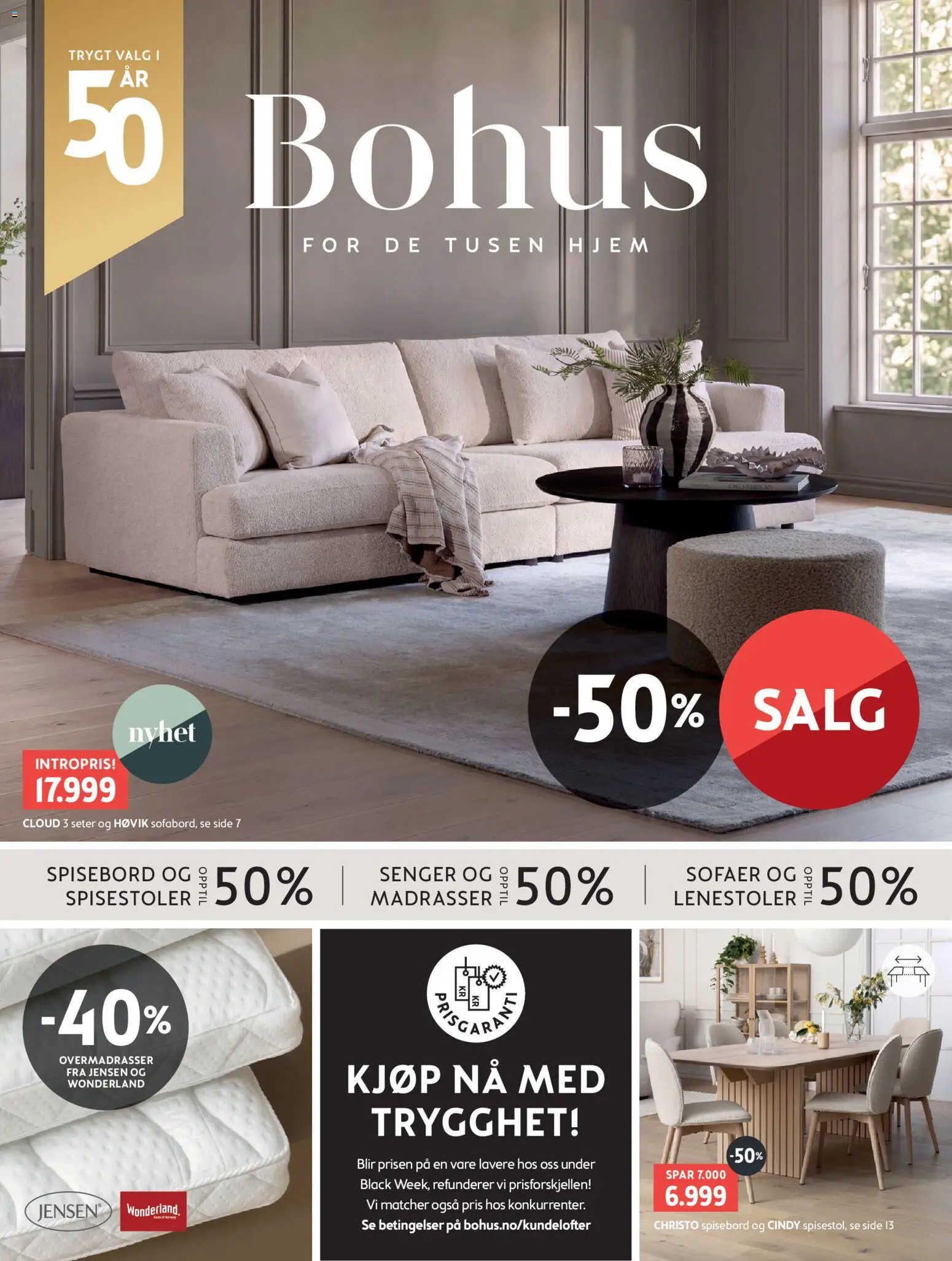 {H1} | Side: 1 | Produkter: Spisebord, Sofaer