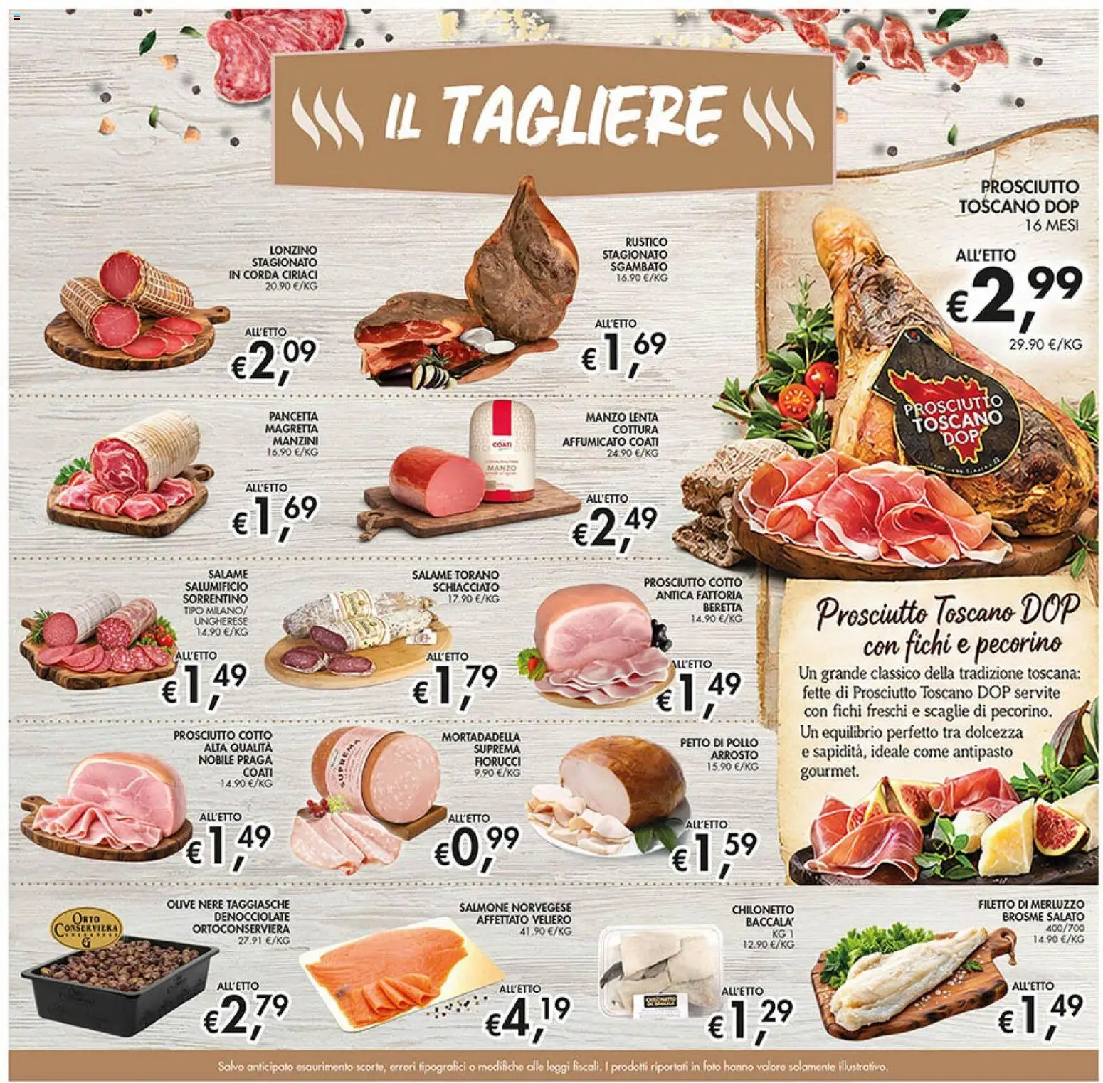 Volantino Coal del 22/10/2026 | Pagina: 9 | Prodotti: Arrosto, Salame, Pollo, Manzo