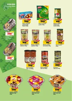 Senta Promet katalog - pregled Senta Promet kataloga - važi od 09.09.2026 | Strana: 8 | Proizvode: Masline, Krastavci, Paprika, Podravka