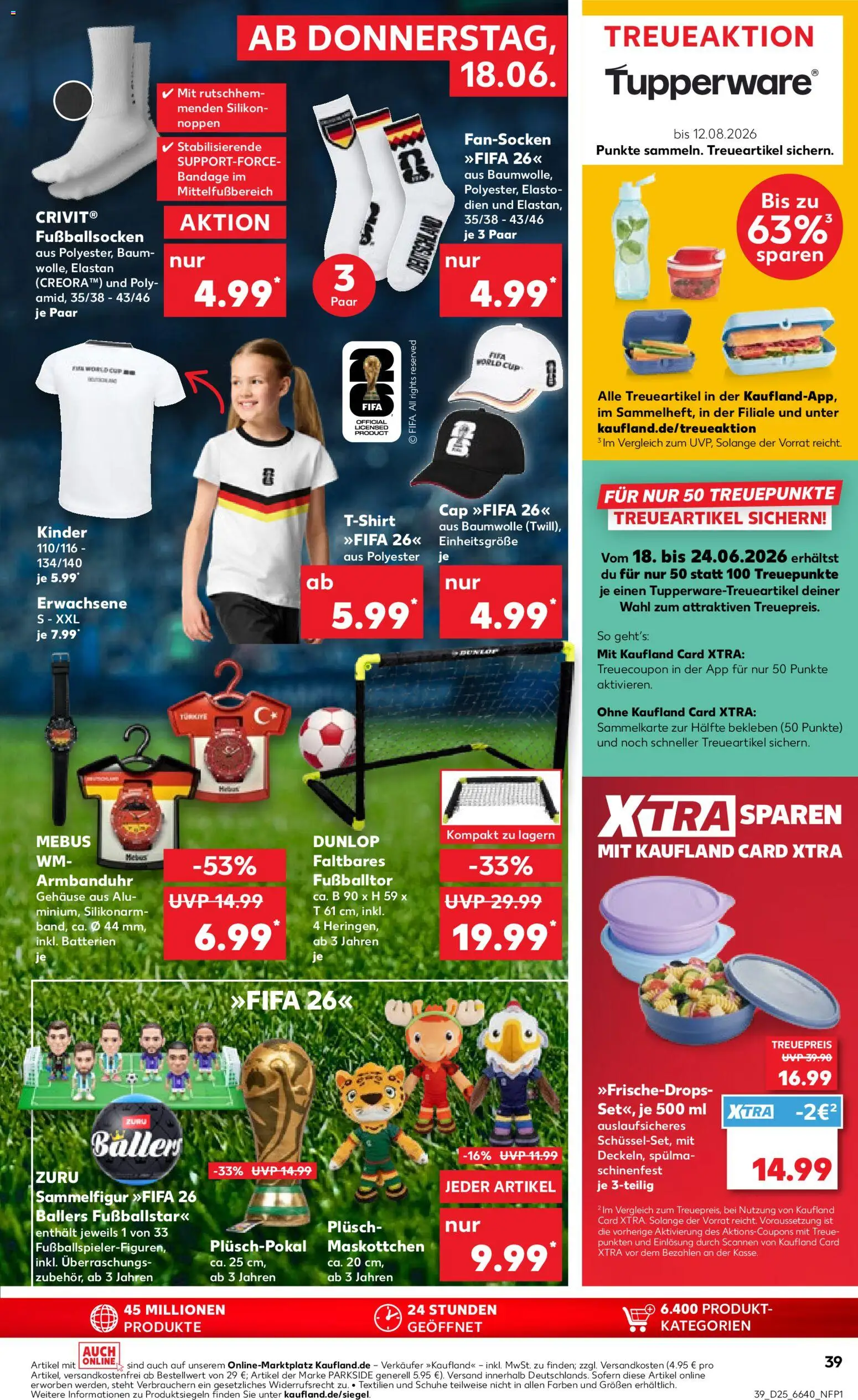 Kaufland Prospekt Speyer – gültig ab 18.06.2026 | Seite: 39 | Produkte: T-Shirt, Batterien
