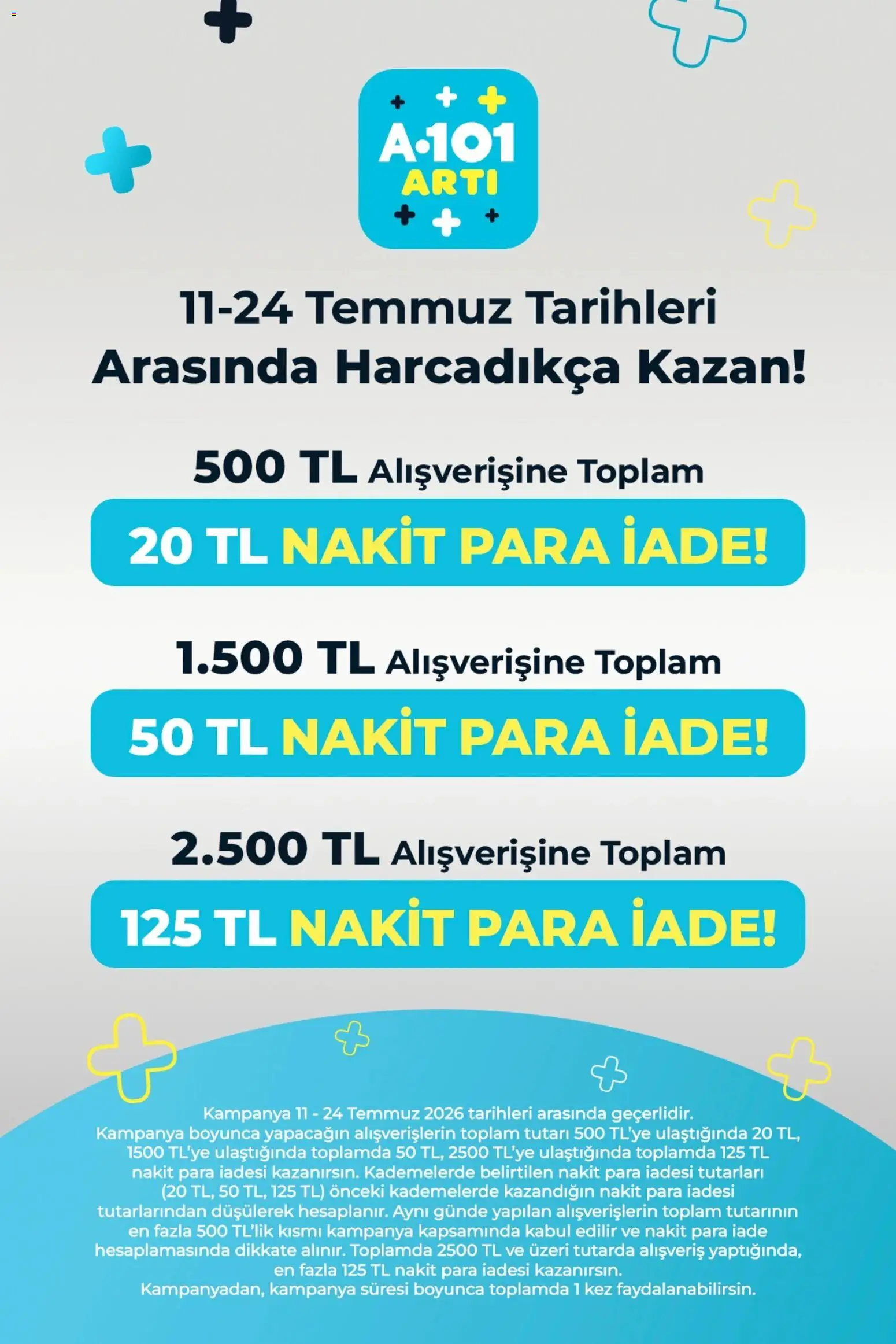 A101 - Arti - 11 Temmuz 2026 tarihinden itibaren geçerlidir | Sayfa: 6