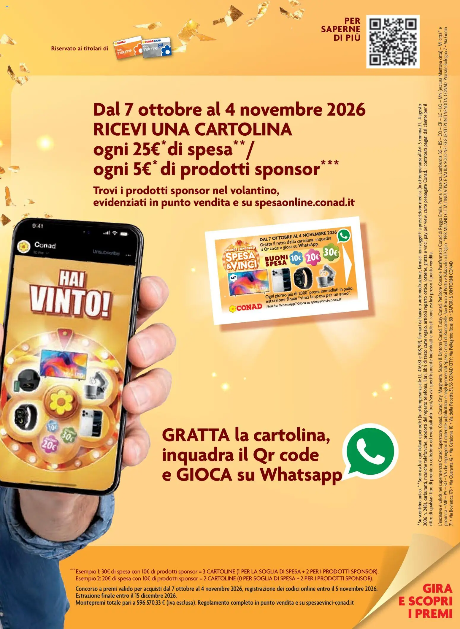Volantino Conad del 21/10/2026 | Pagina: 3 | Prodotti: Auricolari, Smartphone, TV, Smartwatch
