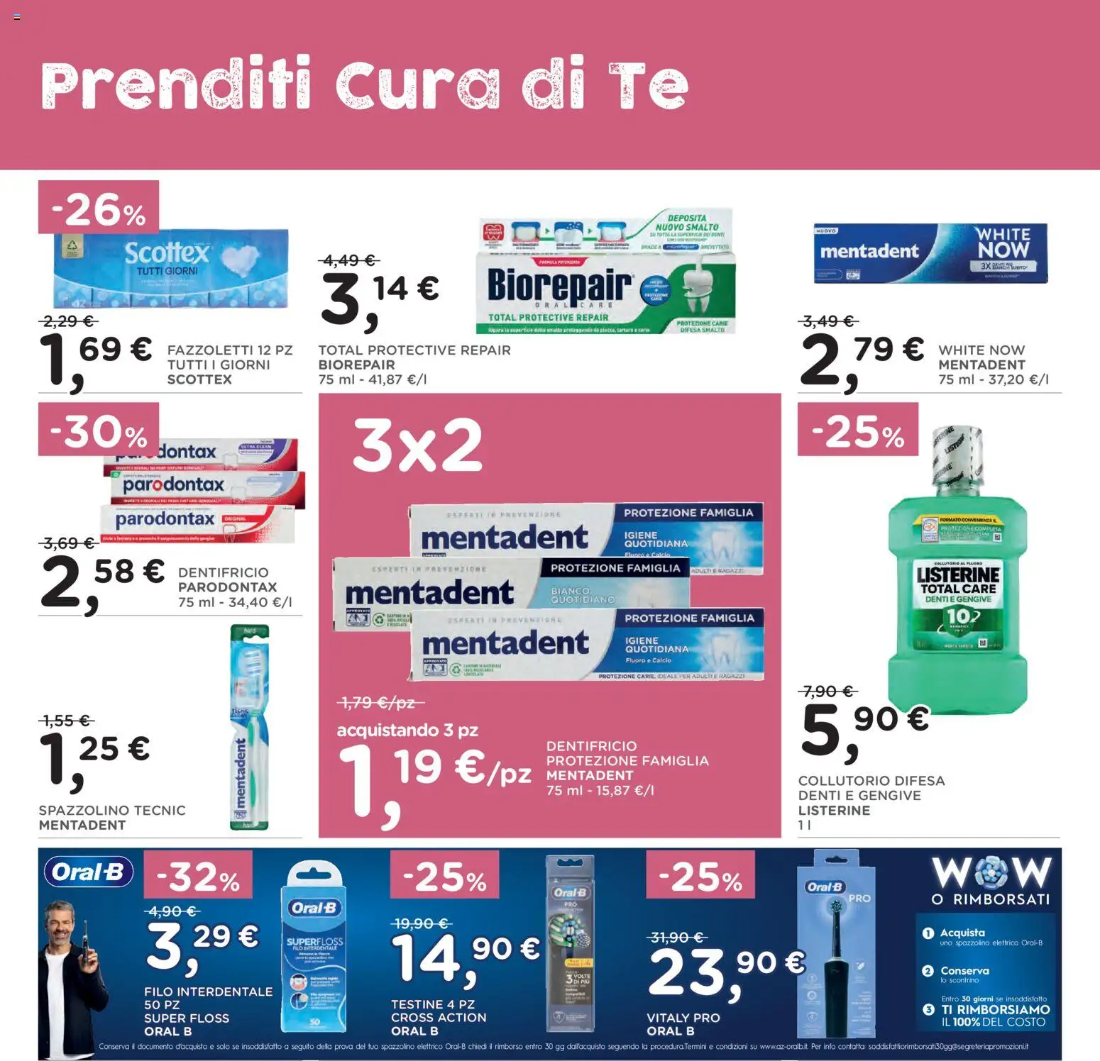 Volantino Poli del 06.05.2026 | Pagina: 24 | Prodotti: Collutorio, Filo interdentale, Tè, Fazzoletti