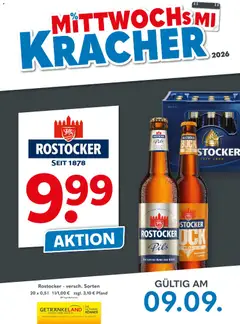 Getränkeland Mittwochs Kracher ab 09.09.2026 gültig