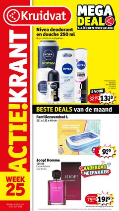 Kruidvat folder week 25 - Voorbeeld van een folder van Kruidvat, geldig van 16.06.2026