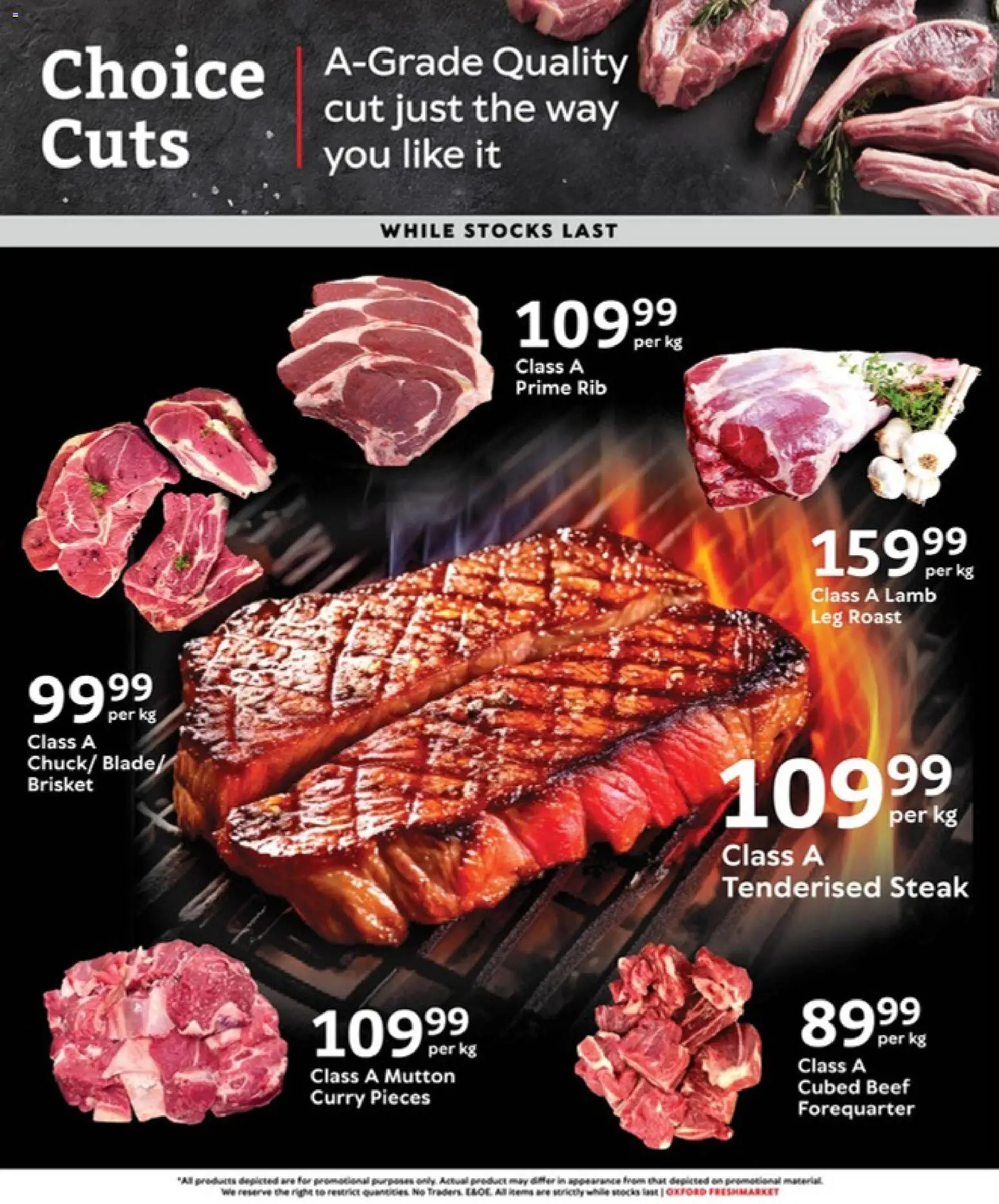 New Oxford Freshmarket catalogue – valid from 15.04.2026 | Page: 4 | Products: Steak, Beef