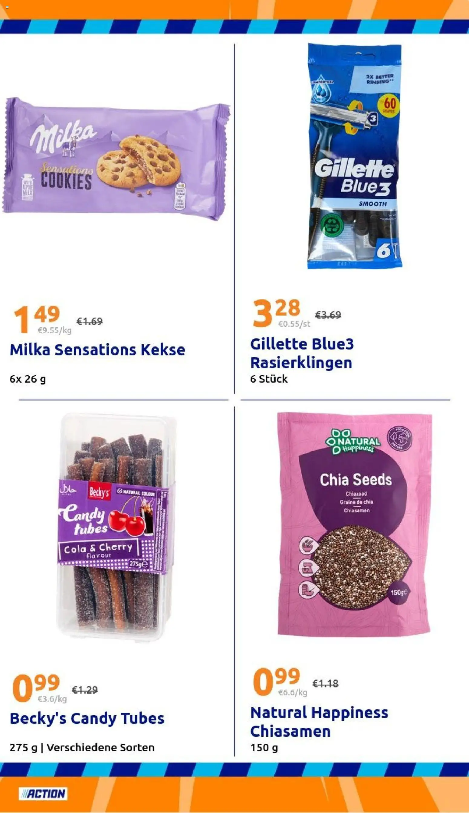Action Prospekt – gültig ab 30.09.2026 | Seite: 23 | Produkte: Cola, Milka, Kekse