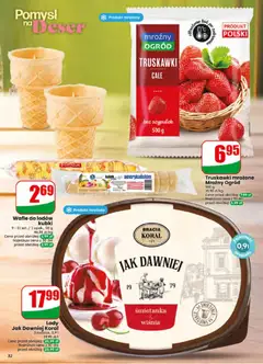 Pogląd oferty "Dino gazetka" - ważna od 24.06.2026 | Strona: 32 | Produkty: Wafle, Truskawki, Lody