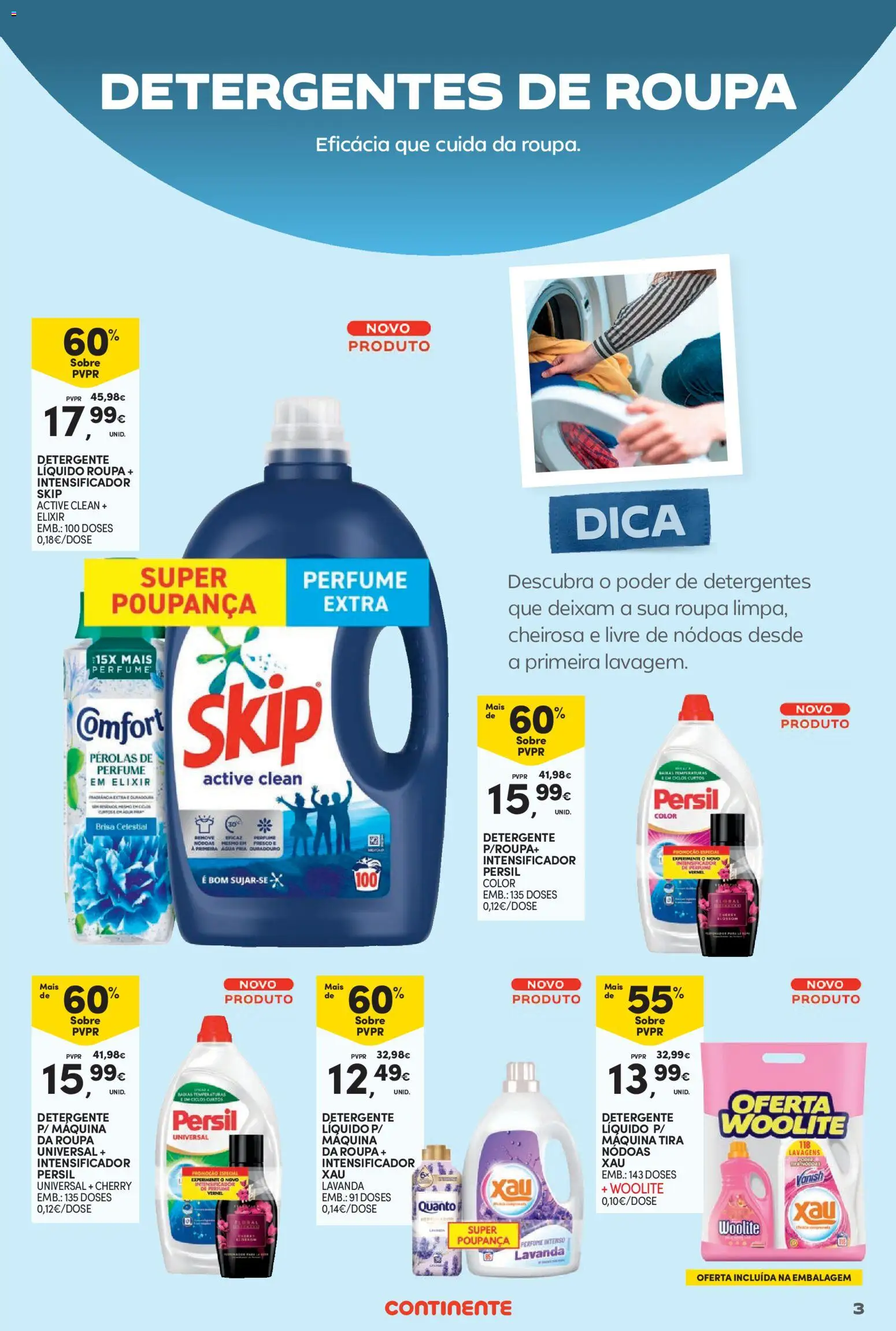 Continente Limpeza do Lar: Preços sempre baixos │ válido de 12.05.2026 | Página: 3
