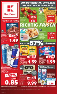 Kaufland Prospekt Wuppertal ab 20.08.2026 gültig