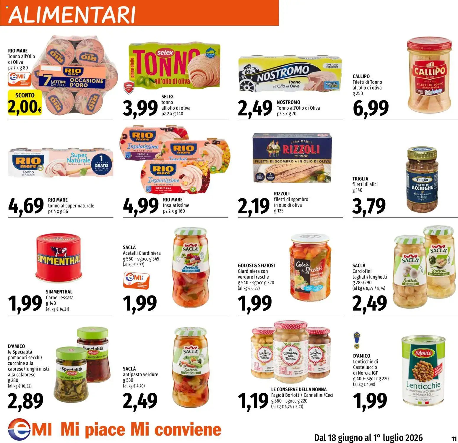 Volantino EMI del 18.06.2026 | Pagina: 11