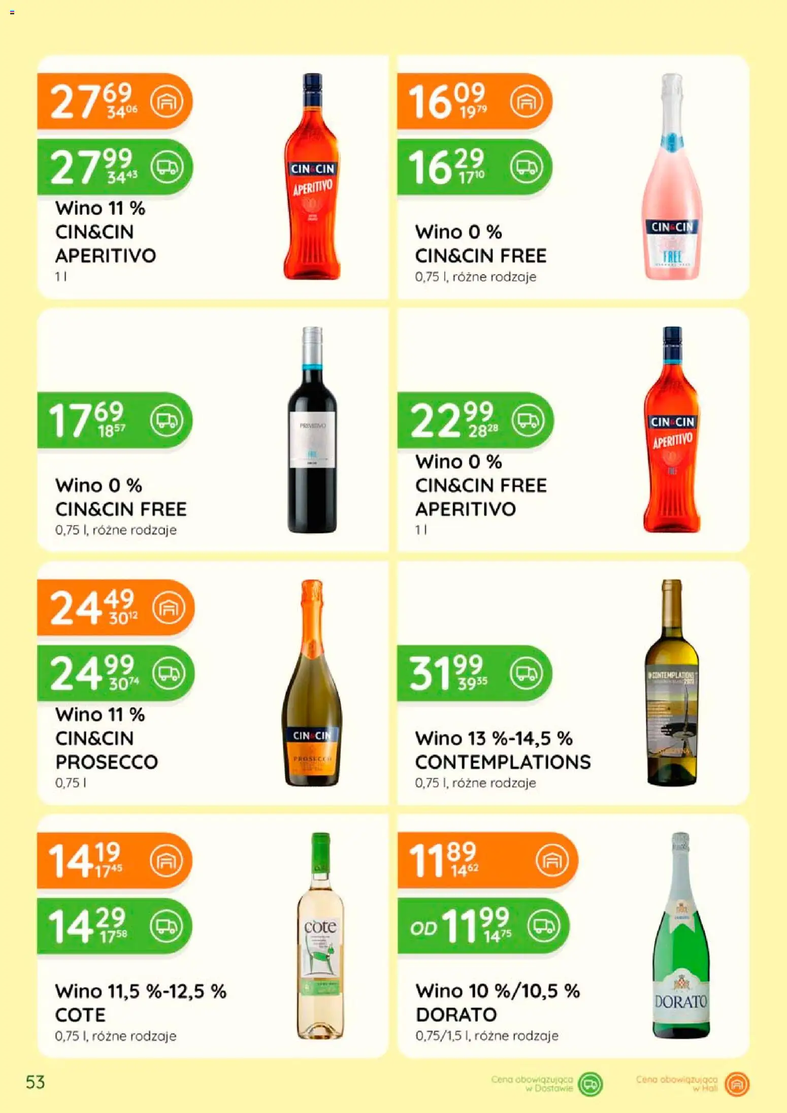 Eurocash gazetka - Katalog Alkoholowy od 01.07.2026 | Strona: 53 | Produkty: Wino, Prosecco