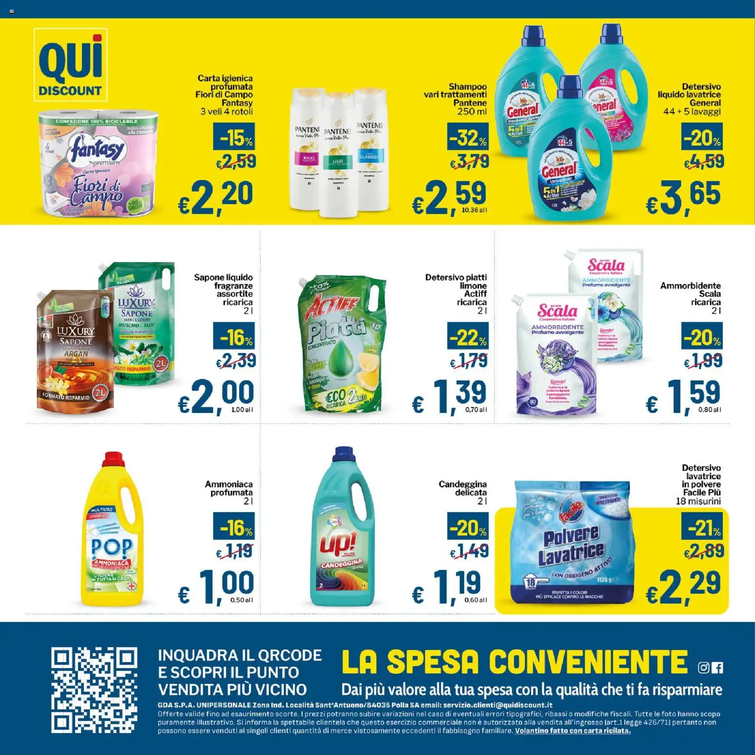 Volantino Qui Discount del 08/09/2026 | Pagina: 8
