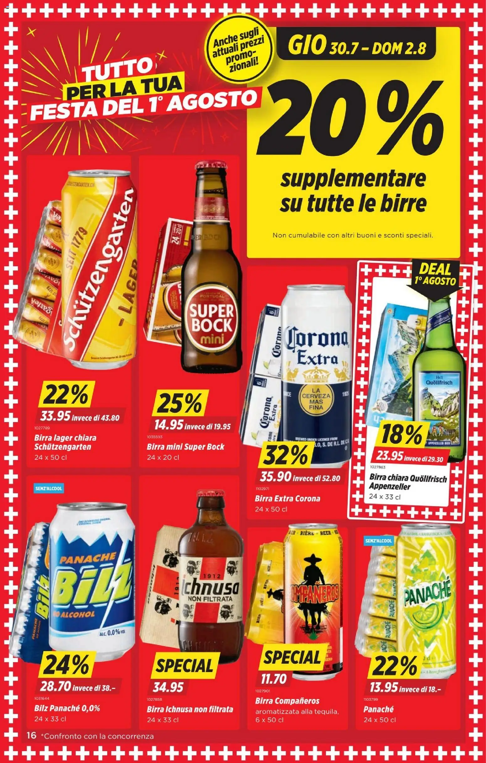 Denner aktionen IT – gültig ab 30.07.2026 | Seite: 16