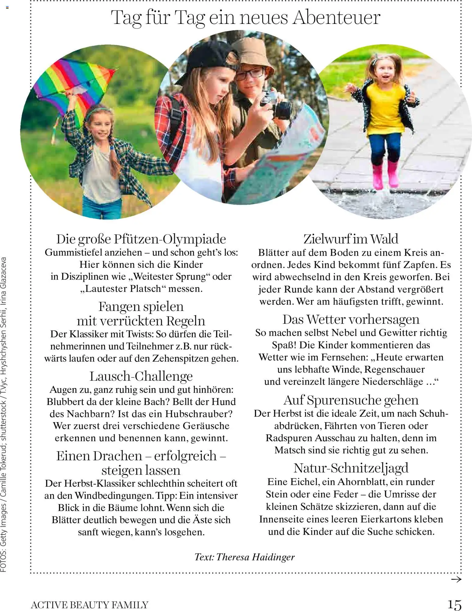 dm drogerie markt Family Magazin October 2026 gültig ab 01.10.2026 | Seite: 15 | Produkte: Gummistiefel